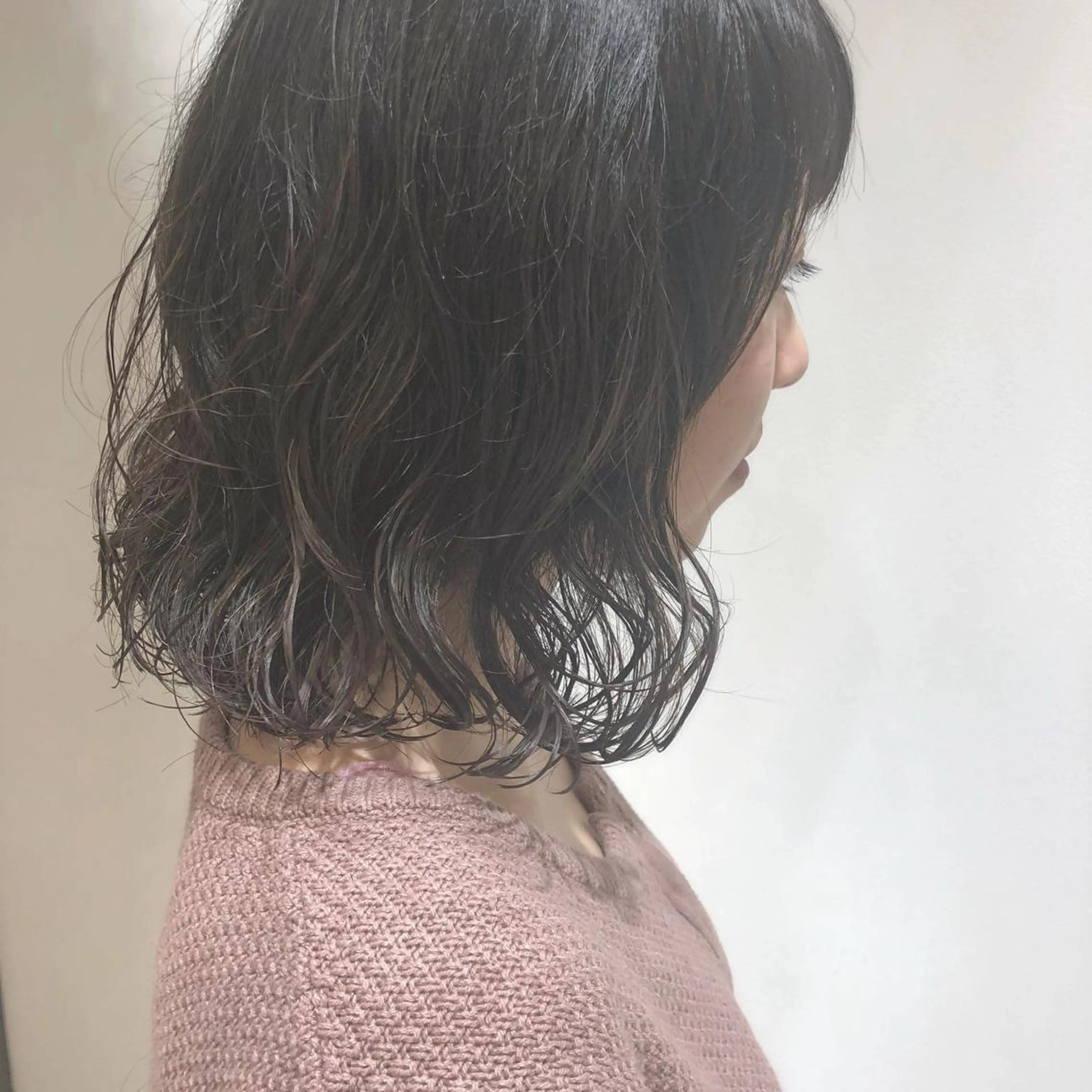 ショート パーマ ニュアンスパーマ 江原 彩華のヘアスタイル