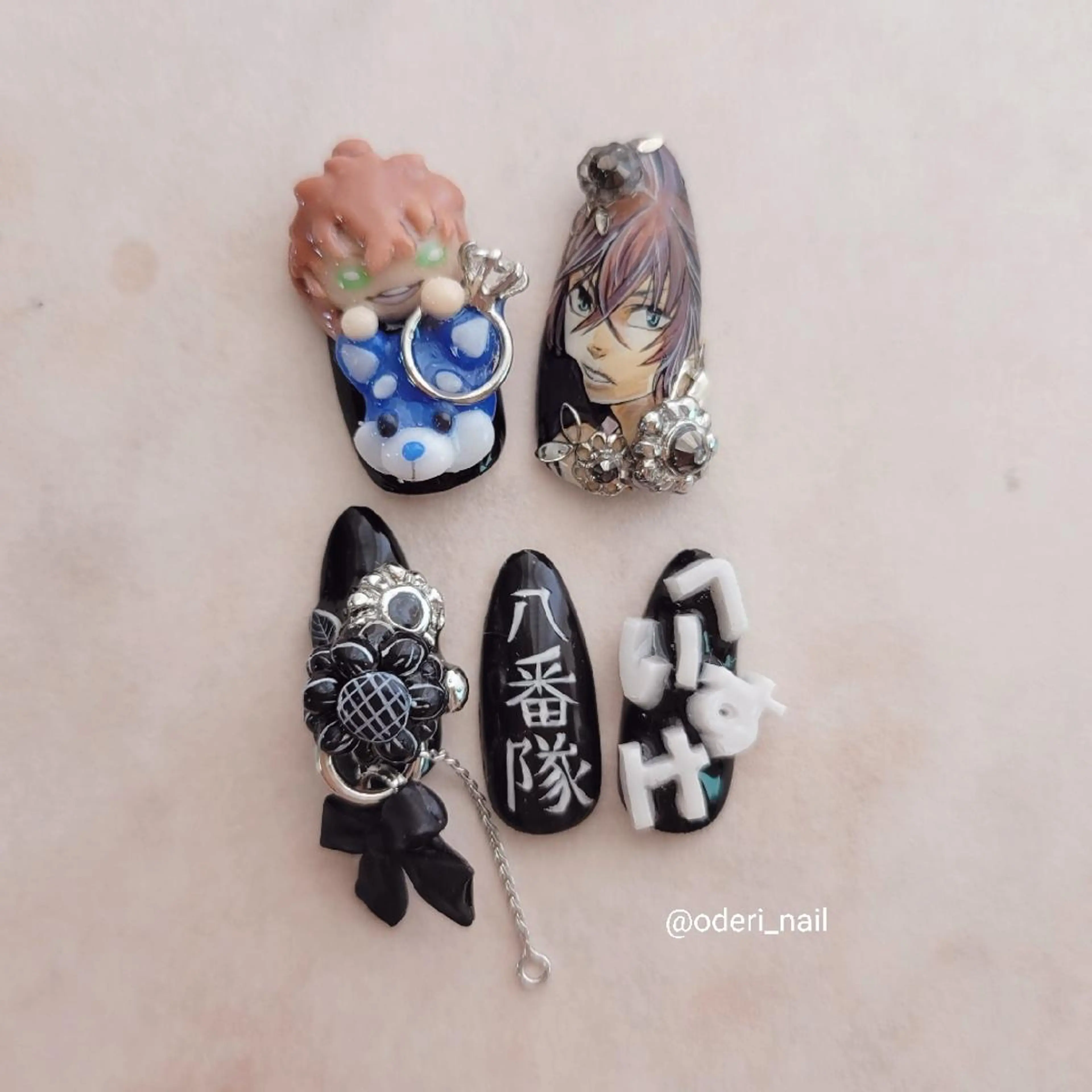 ネイル アートネイル ジェルネイル おで@ oderi_nailのネイルデザイン