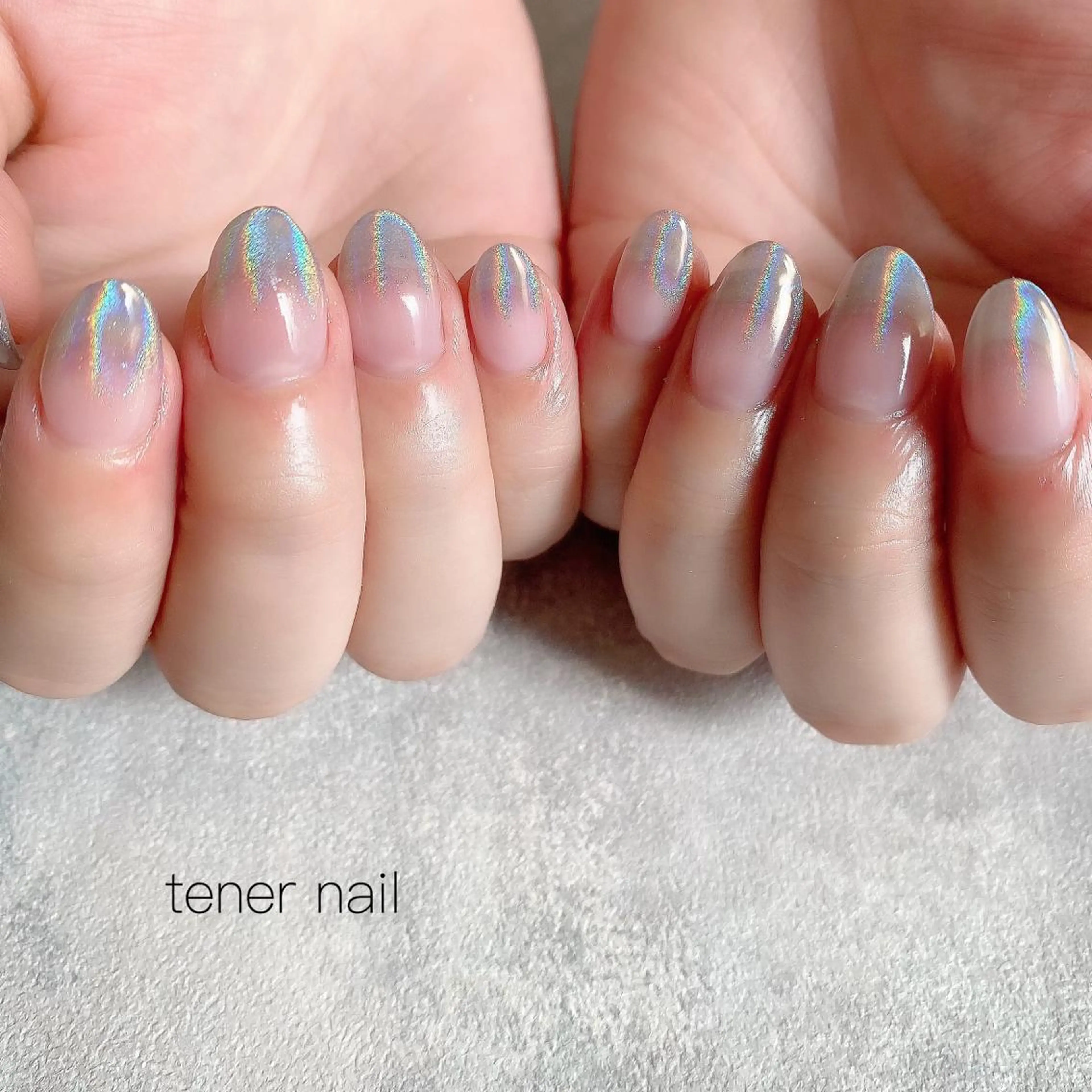 ネイル グラデーション スカルプネイル tener  nail  テネルネイル所属・テネルネイル tener nailのネイルデザイン