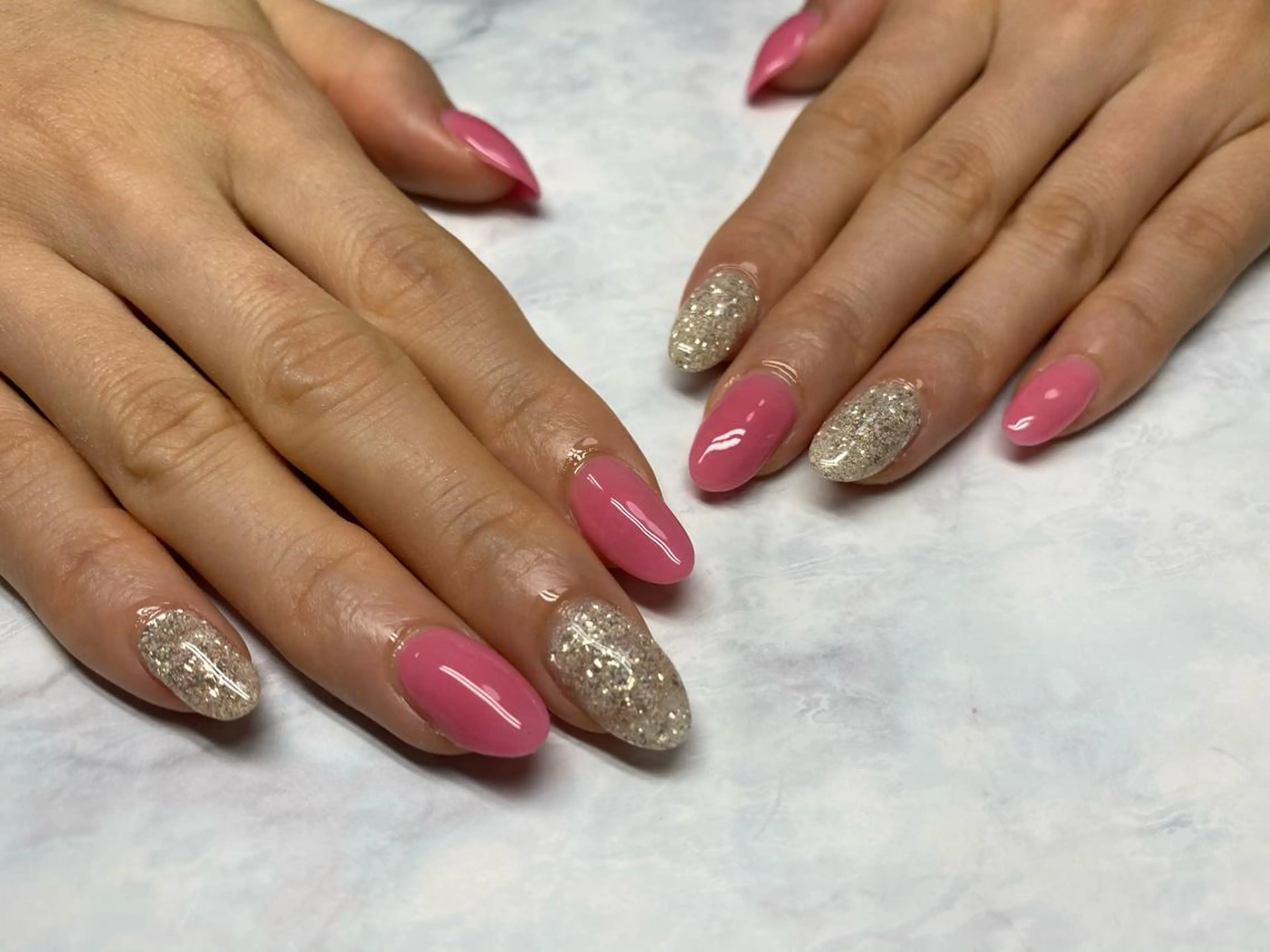 ネイル ハンドネイル フットネイル Mana‪ ‪·͜· ❤︎‬のネイルデザイン