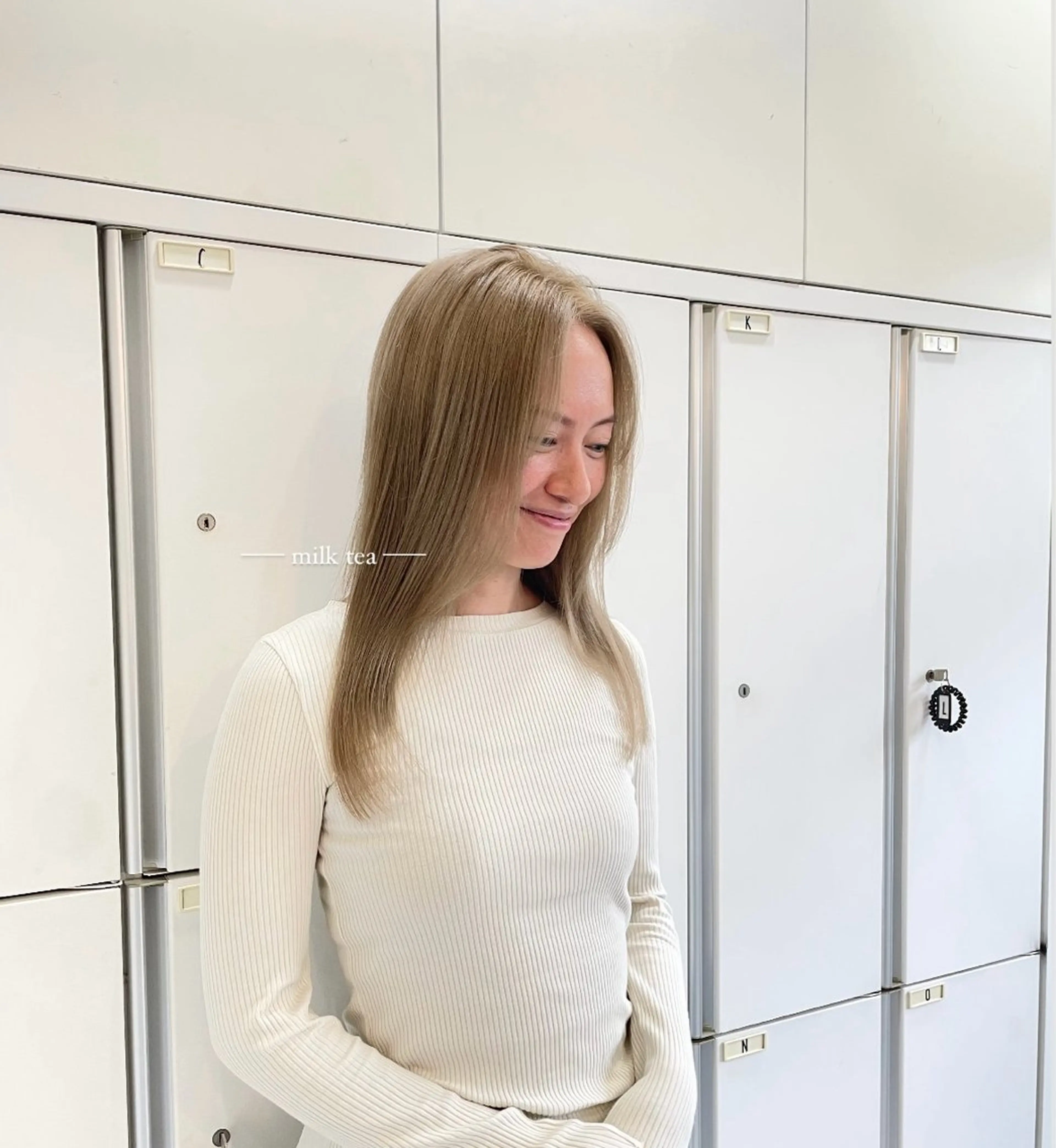 ロング カラー nanaka :のヘアスタイル