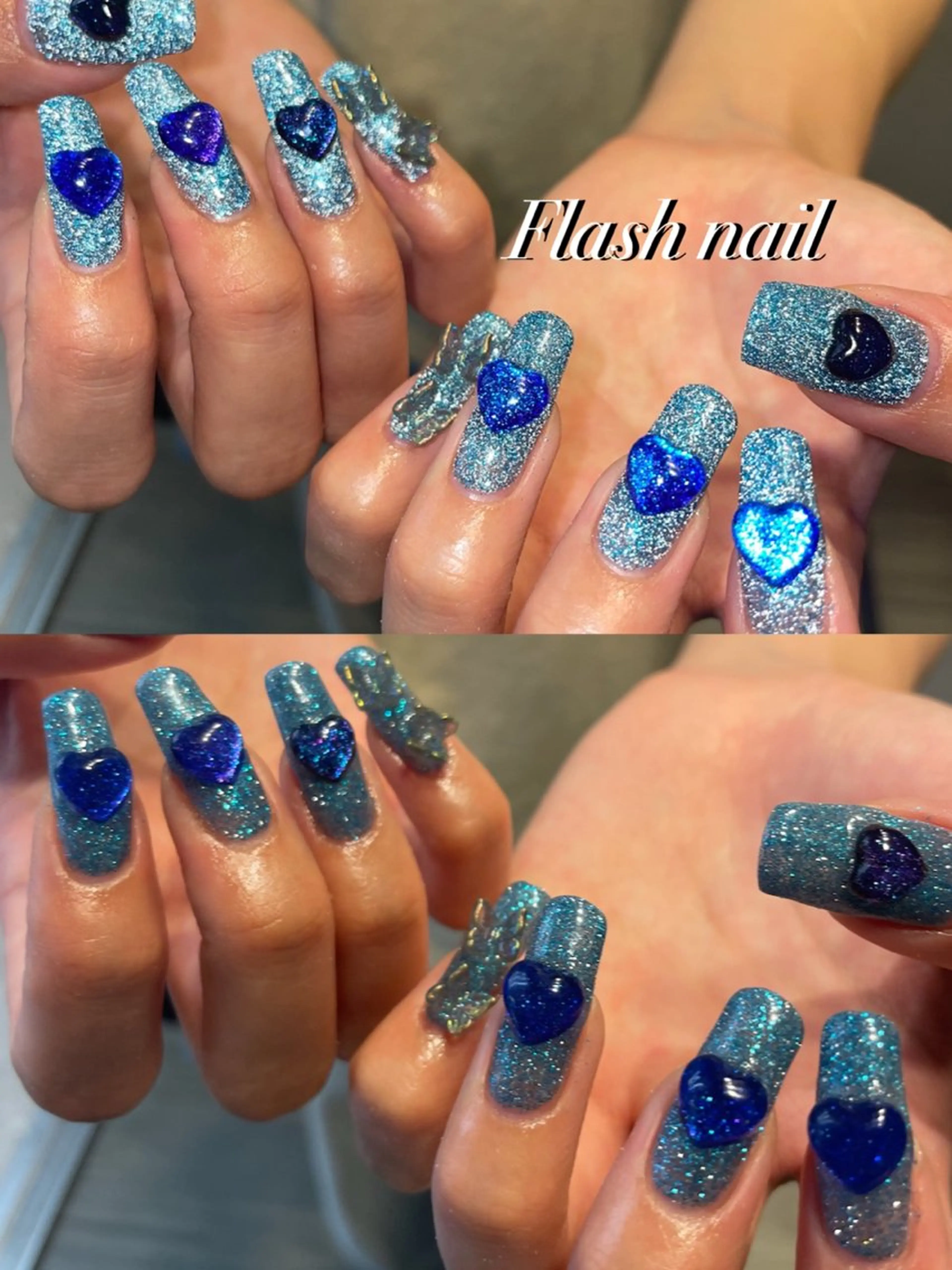 ネイル 🫧飛山琉桜/二条 ネイルアート/束感のマツエク・マツパデザイン