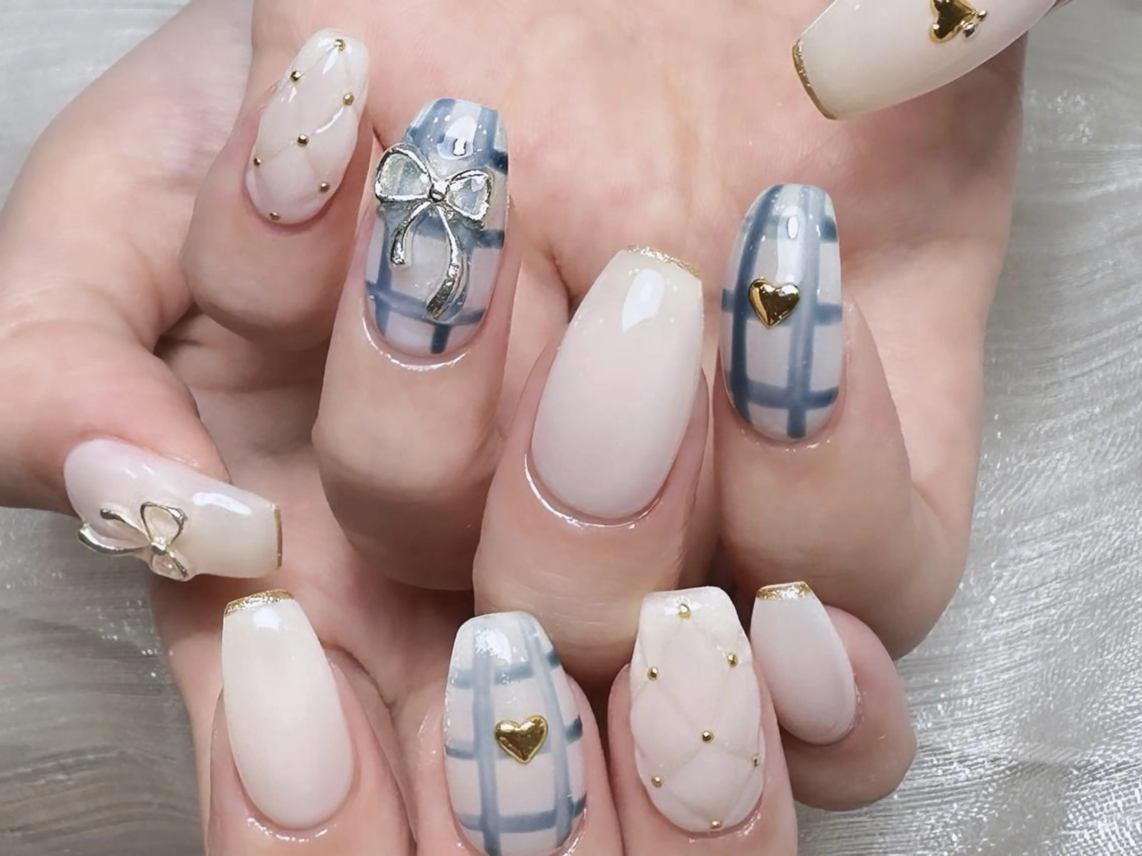 ネイル ハンドネイル Elegant beautyのネイルデザイン