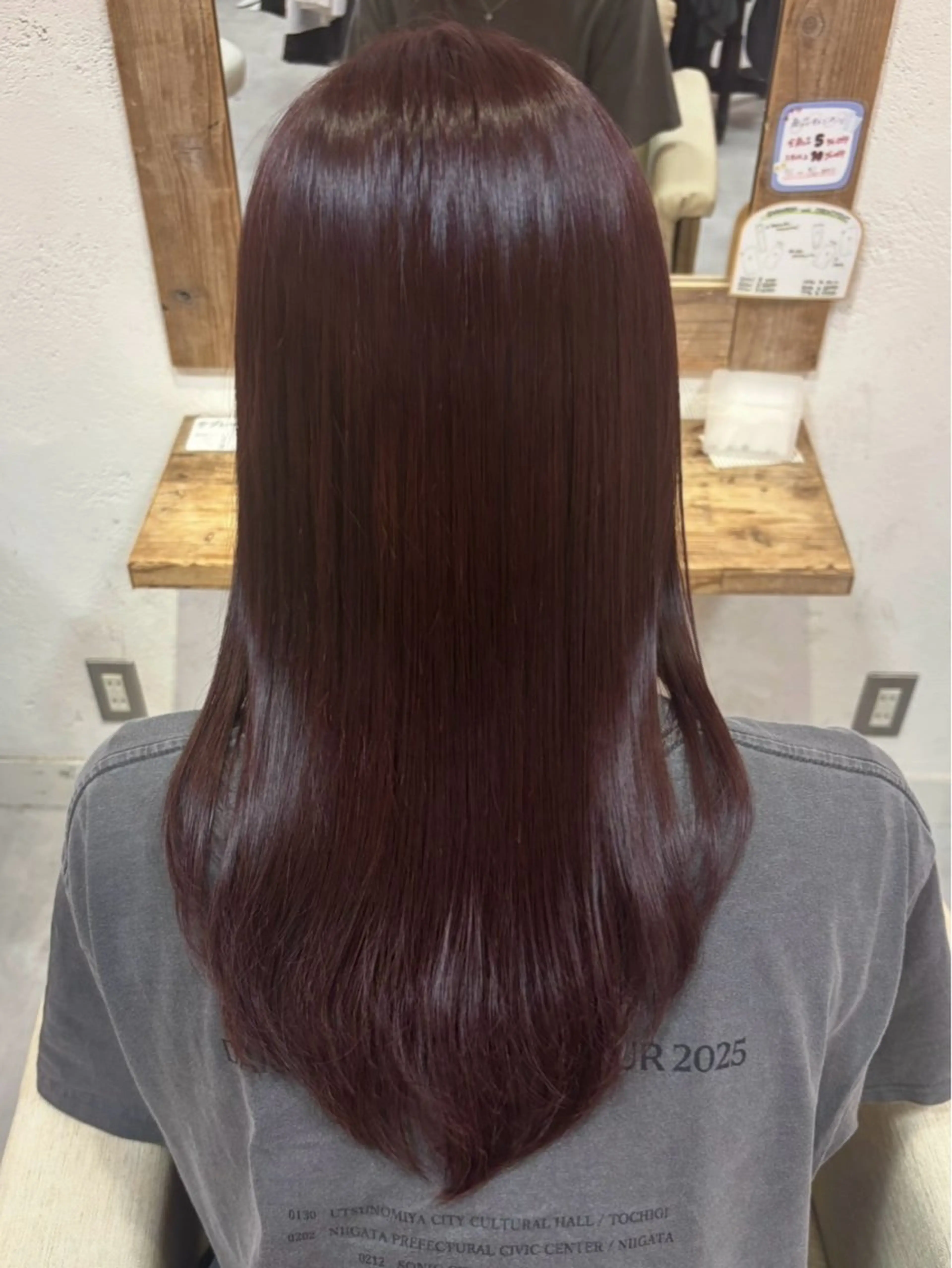 ロング カット ヘアカラー ACCOLE/ Cocone 草津のヘアスタイル