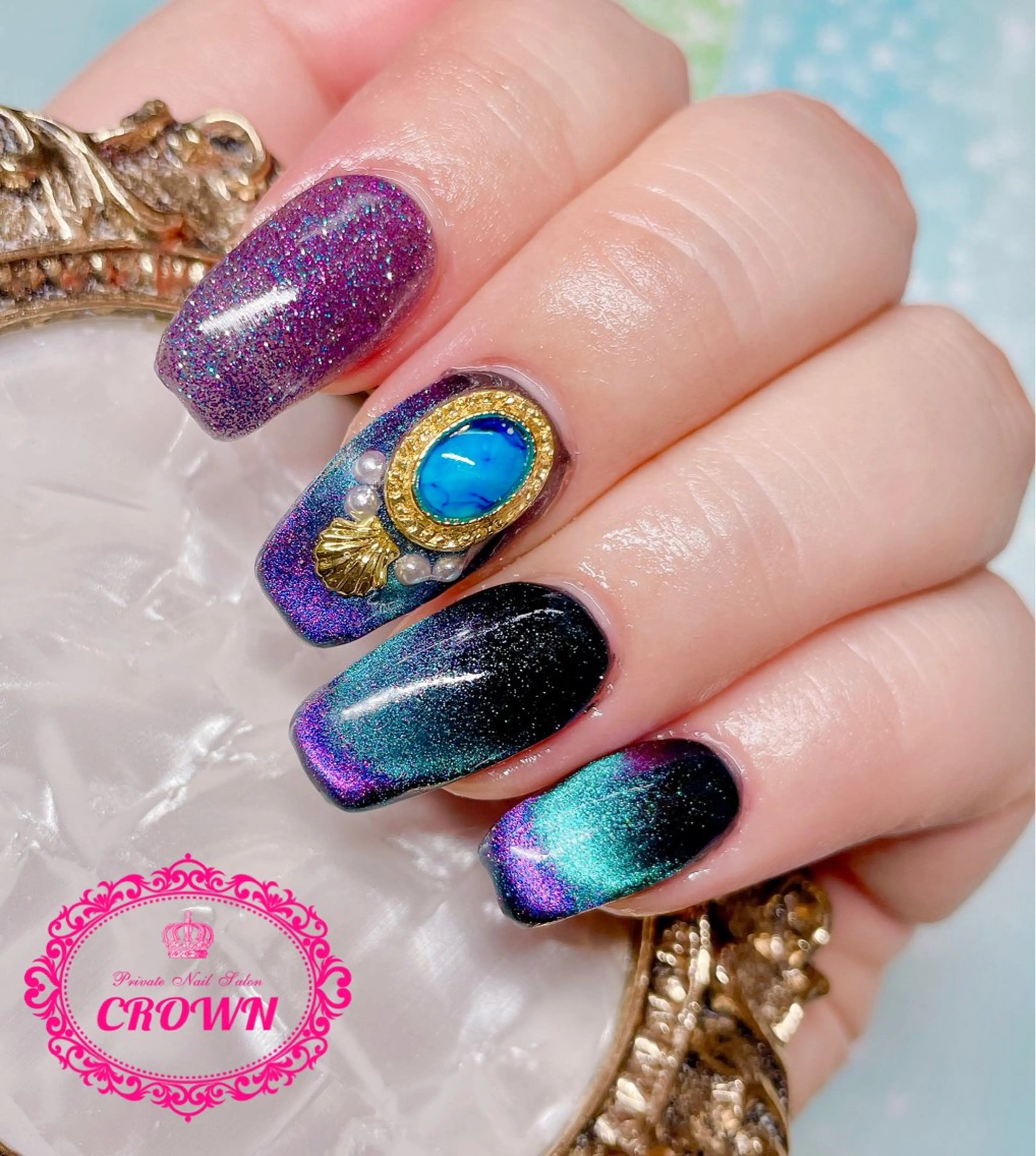 ネイル CROWN プライベートサロンのネイルデザイン