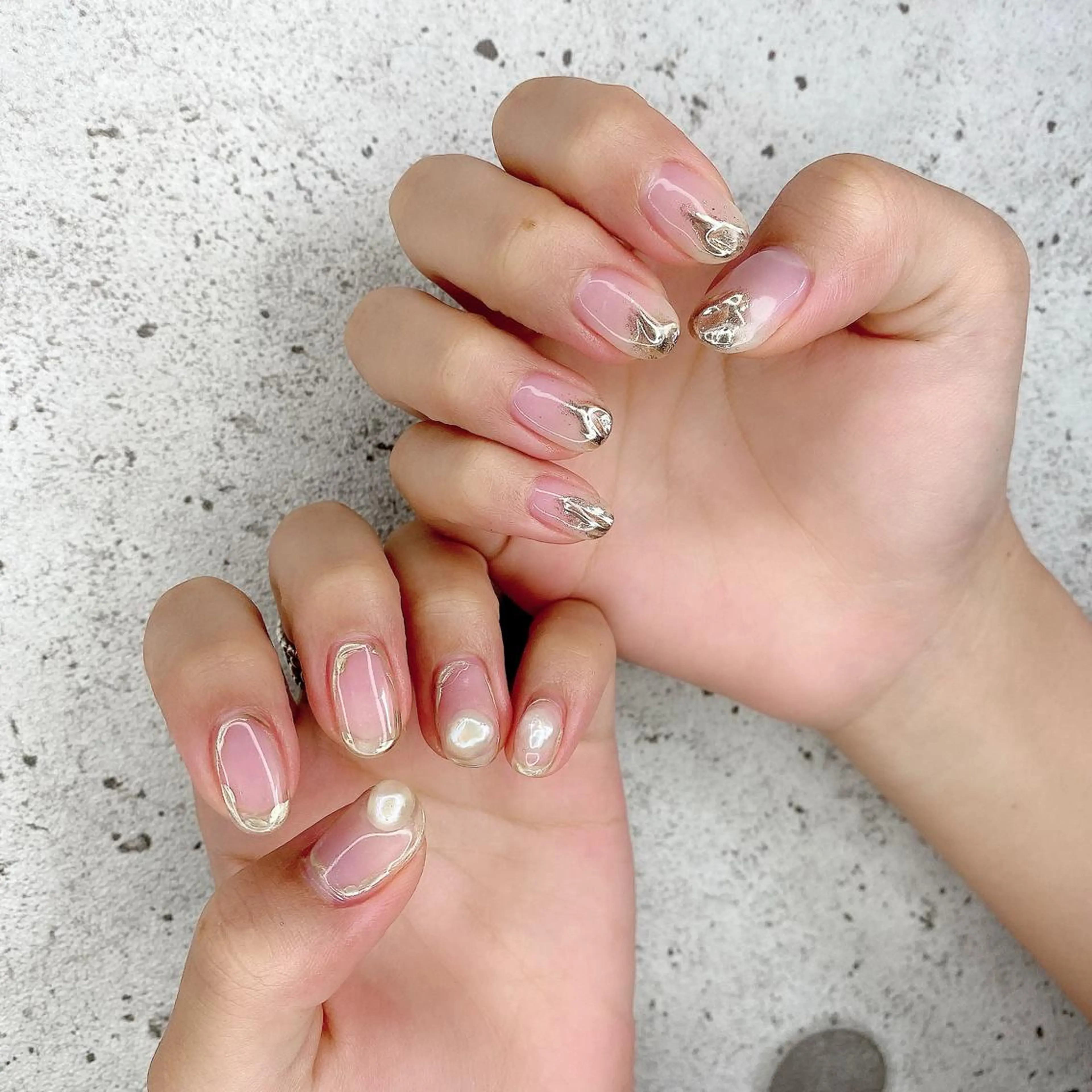 ミディアム カラー パーマ ヘアアレンジ メンズ キッズ ネイル マツエク・マツパ Salon Ｋのネイルデザイン