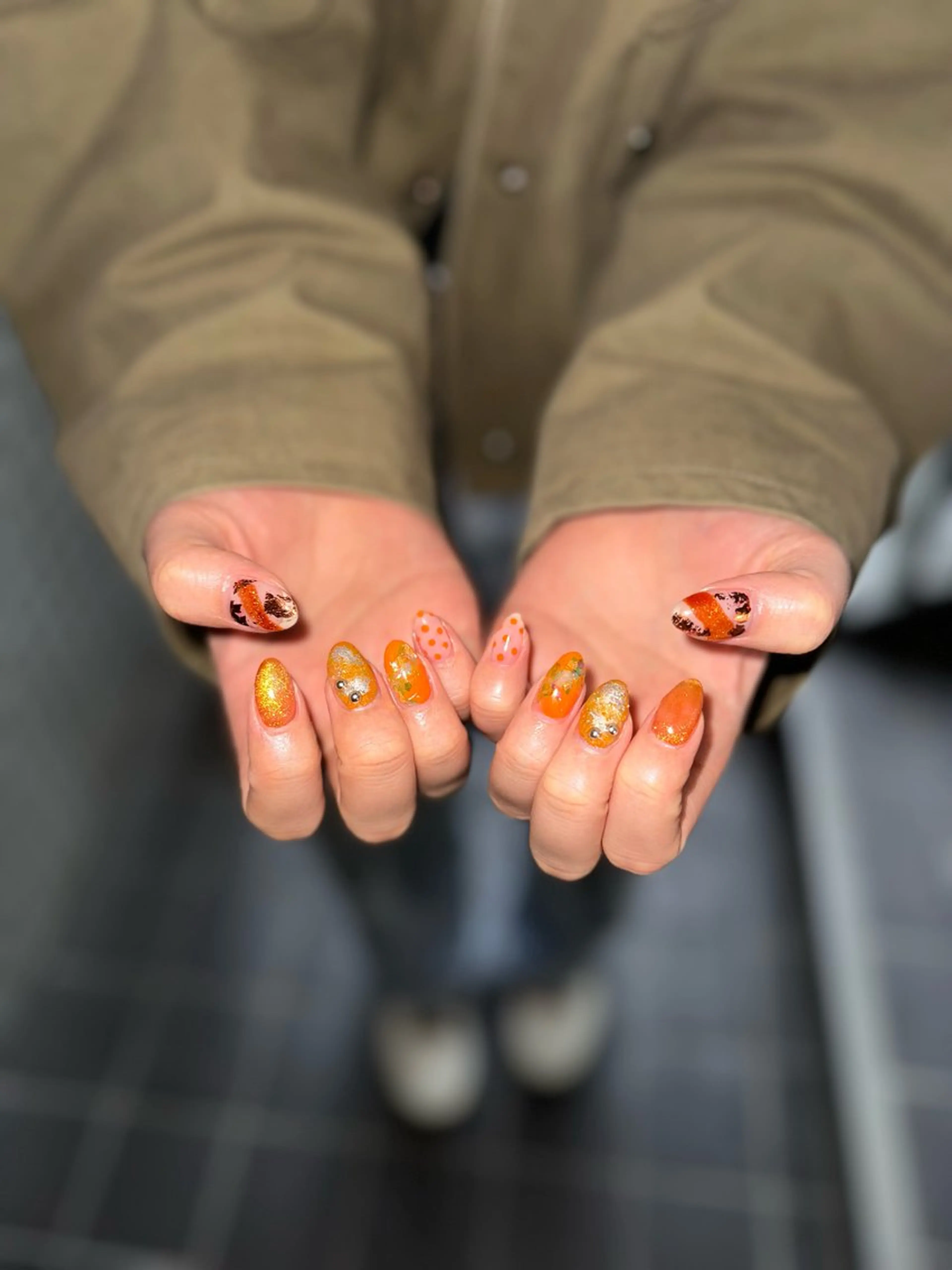 ネイル ニュアンスネイル MIYUU♡*.+ﾟ ワンホン/ニュアンスのネイルデザイン