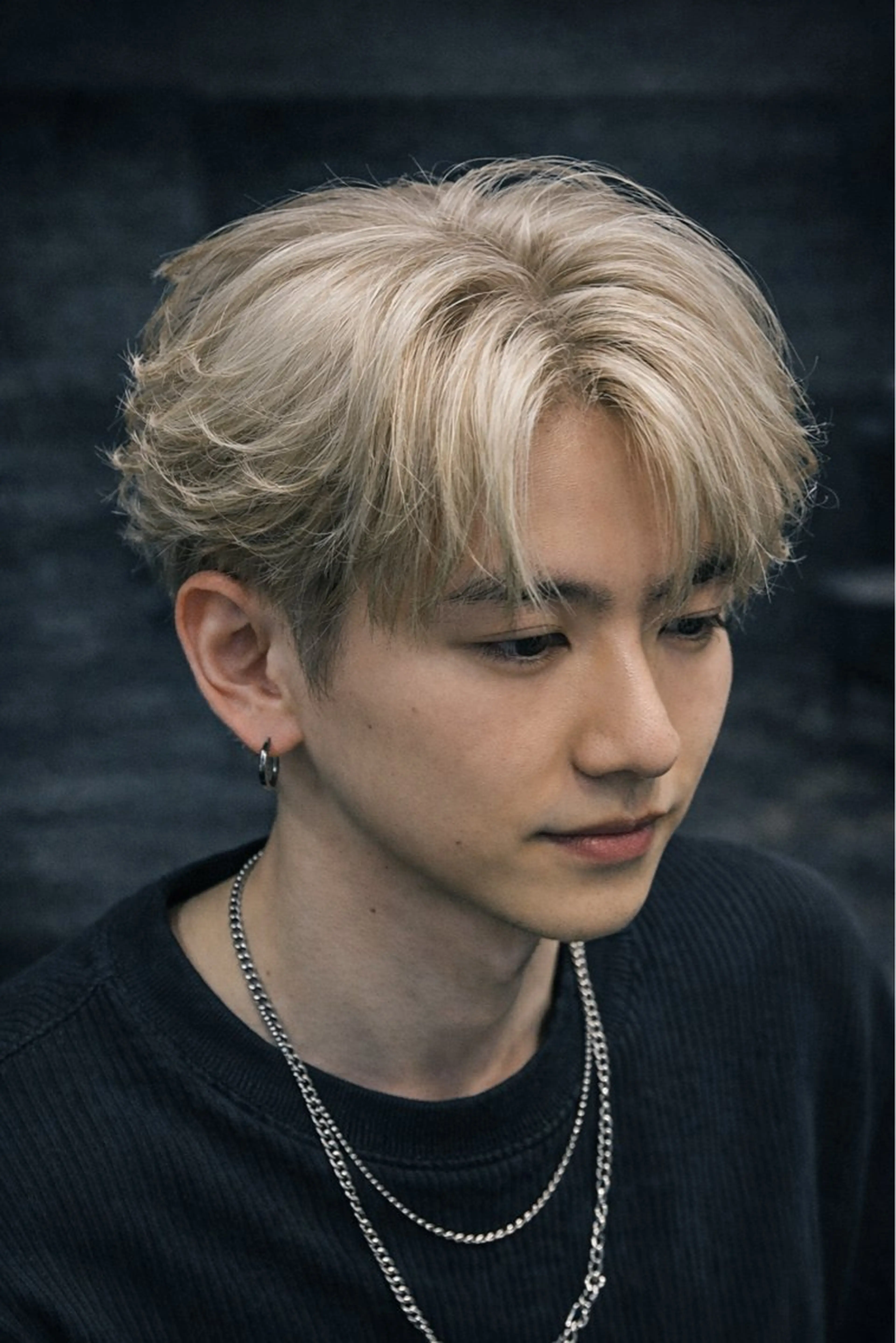 ショート カラー メンズ特化/フェザー /パーマ/伊勢元のヘアスタイル