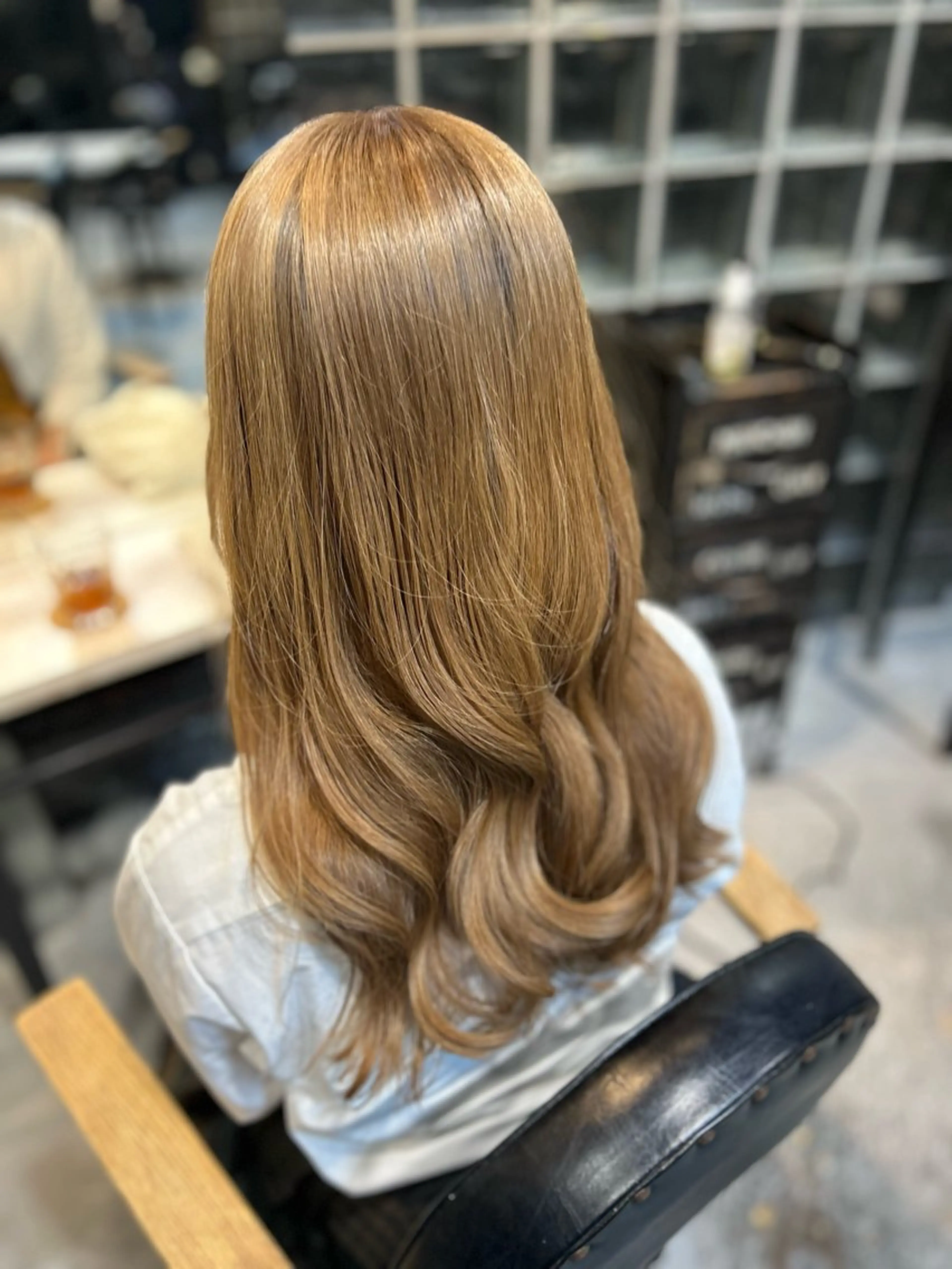 ロング 🌷ブリーチ縮毛矯正 /mina🌷のヘアスタイル