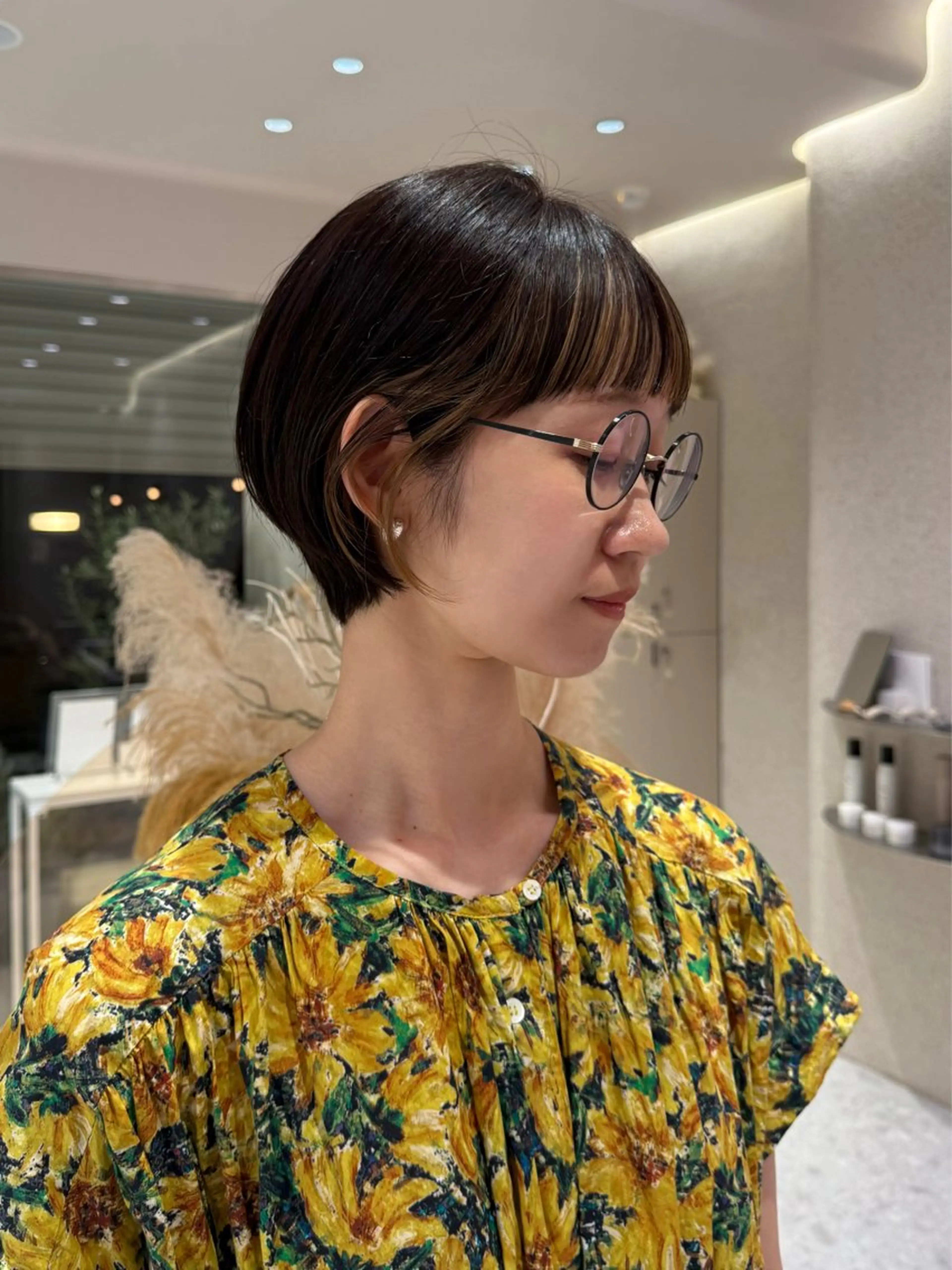 ショート ショートヘア mile所属・mei 🌔 似合わせヘルシーヘアのヘアスタイル