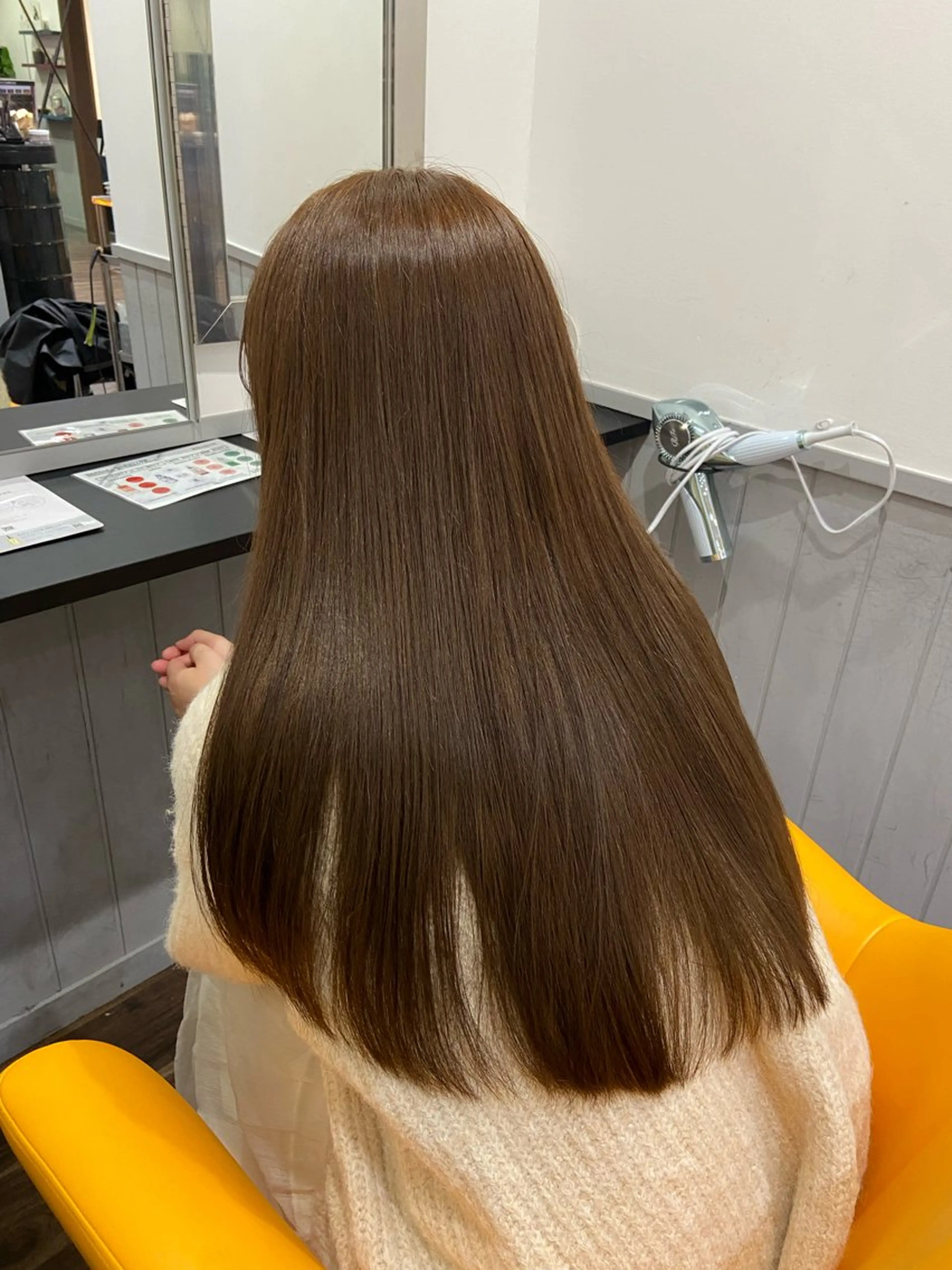 ロング カラー カット ヘアカラー 加藤 こゆきのヘアスタイル