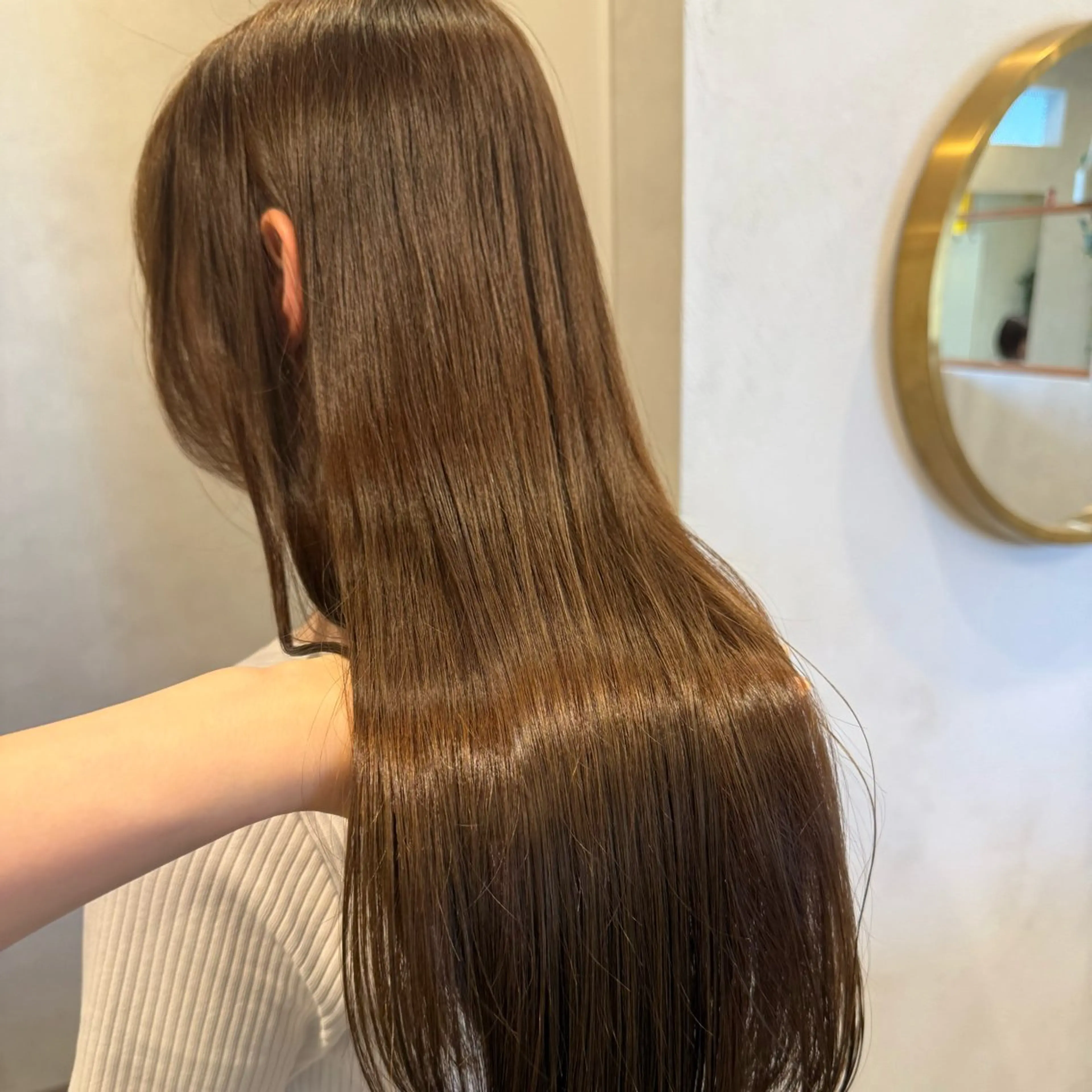 ロング カラー ベージュカラー ブリーチ ブリーチなしカラー ヘアカラー トリートメント Lita./ 大賀ひかり🧁🫧のヘアスタイル