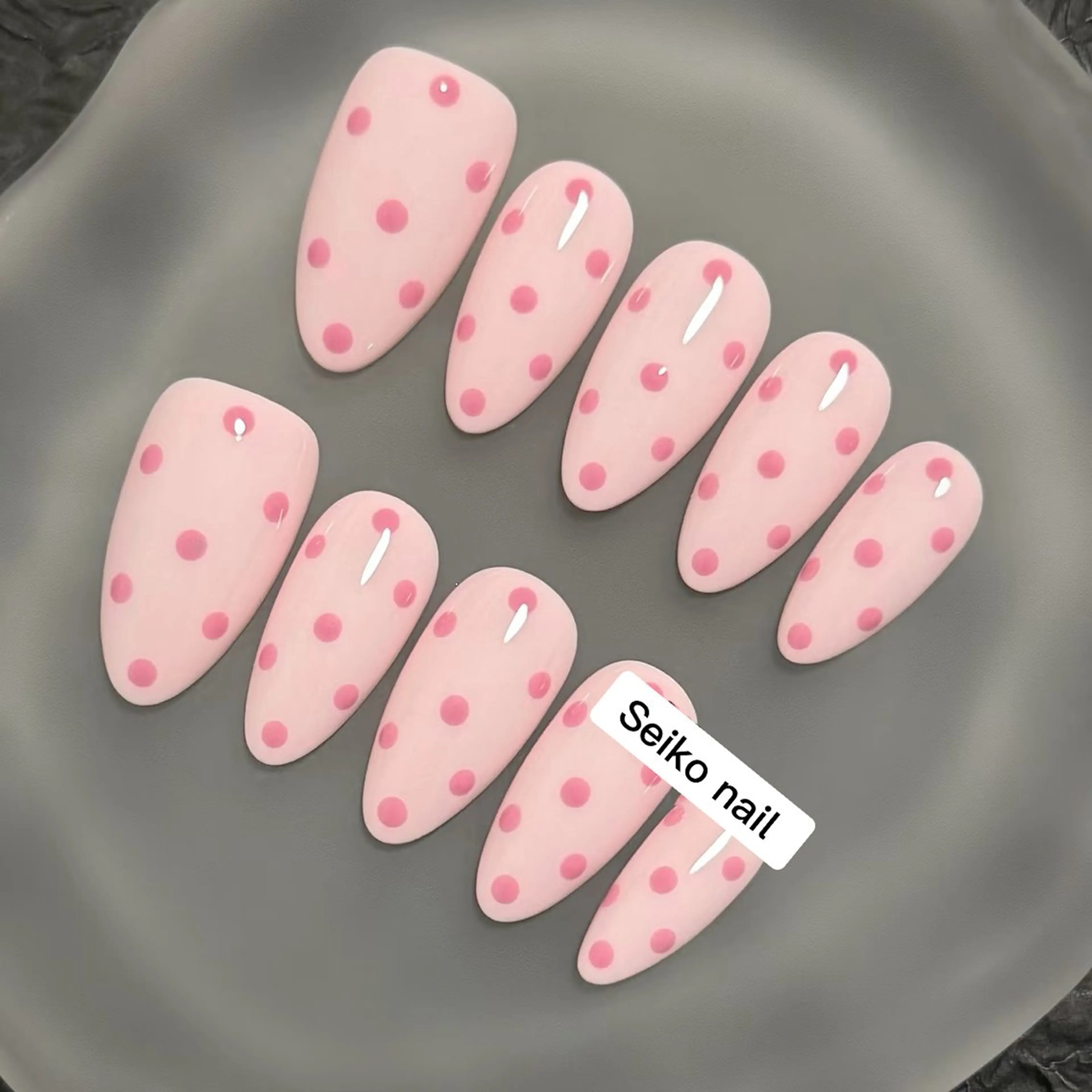 ネイル オーロラネイル 長さ出し フレンチネイル ジェルネイル ハート ハンドネイル seiko nail Nanami（渋谷）のネイルデザイン