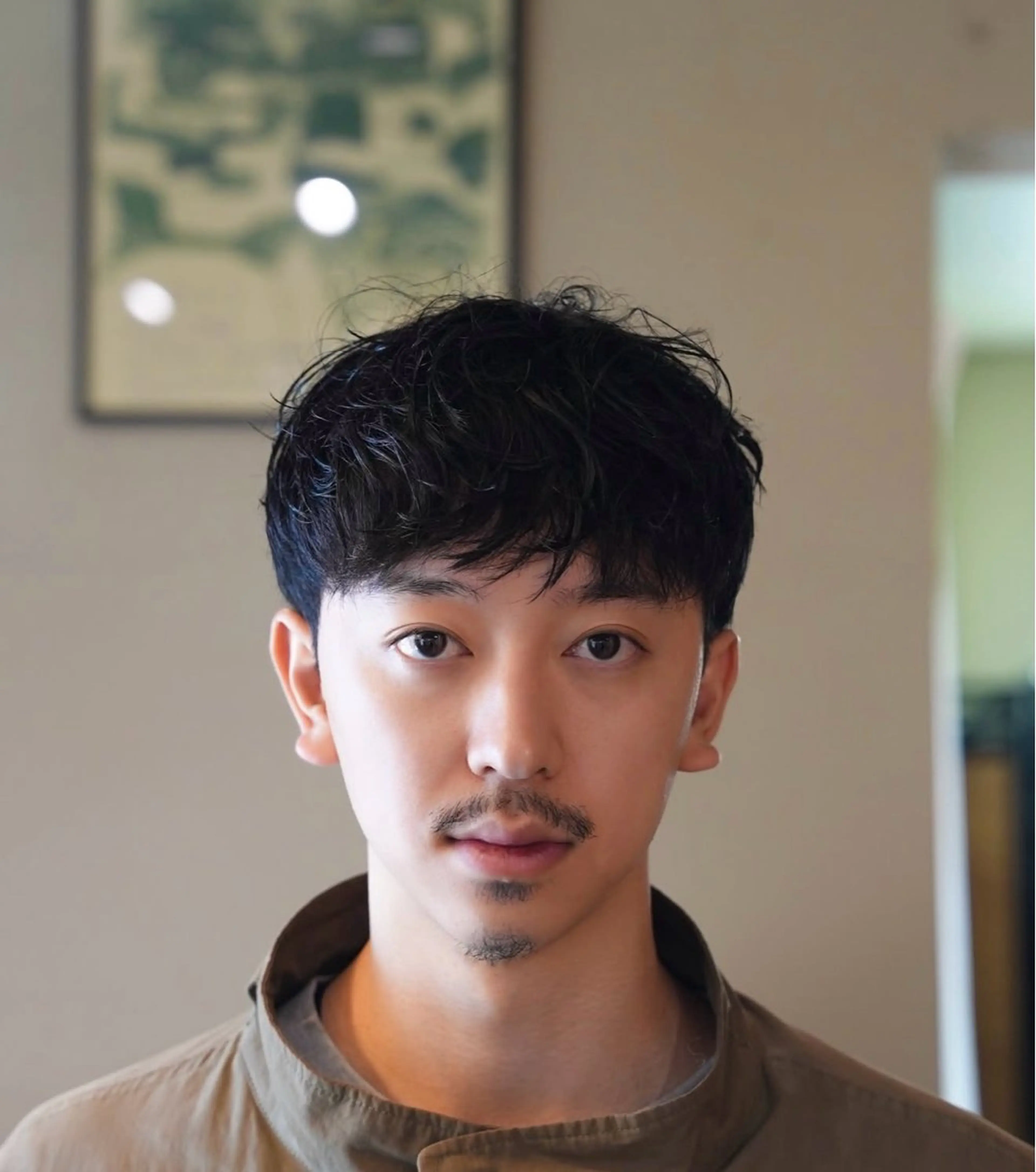 ショート パーマ メンズカット✂️ パーマ🌀　サトエリのヘアスタイル