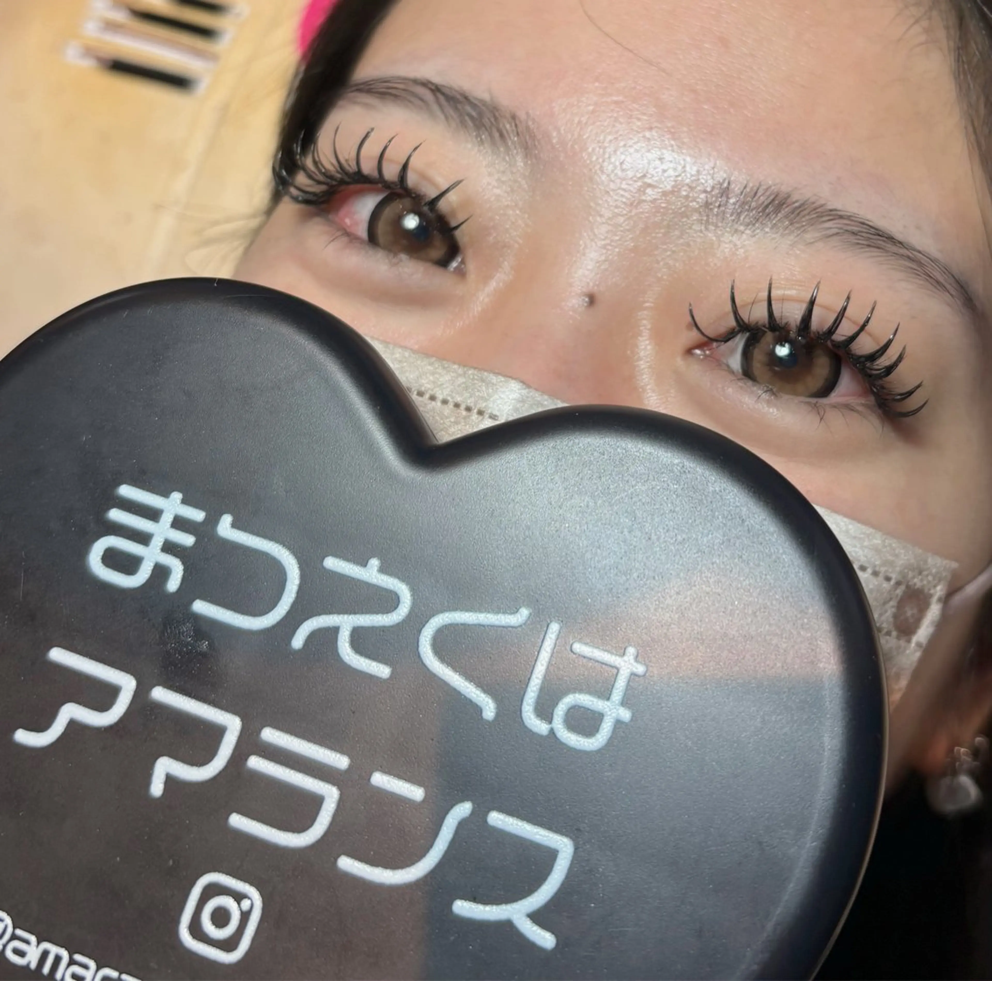 マツエク・マツパ 束感まつ毛 ボリュームラッシュ AMIKA🌹 Amaranthのマツエク・マツパデザイン