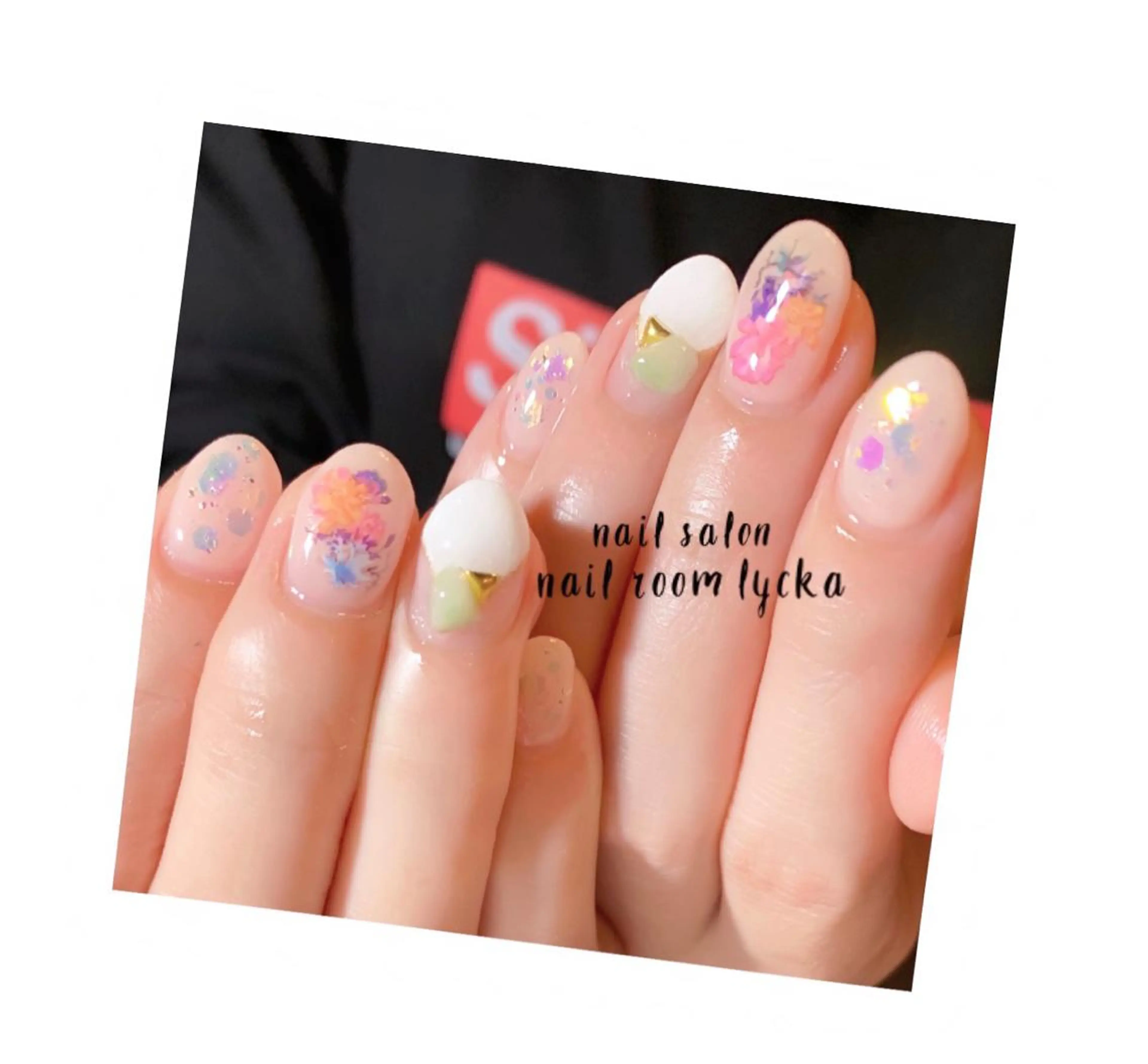 ネイル ﾈｲﾙﾙｰﾑﾘｯｶ 𝐦𝐚𝐲𝐮のネイルデザイン