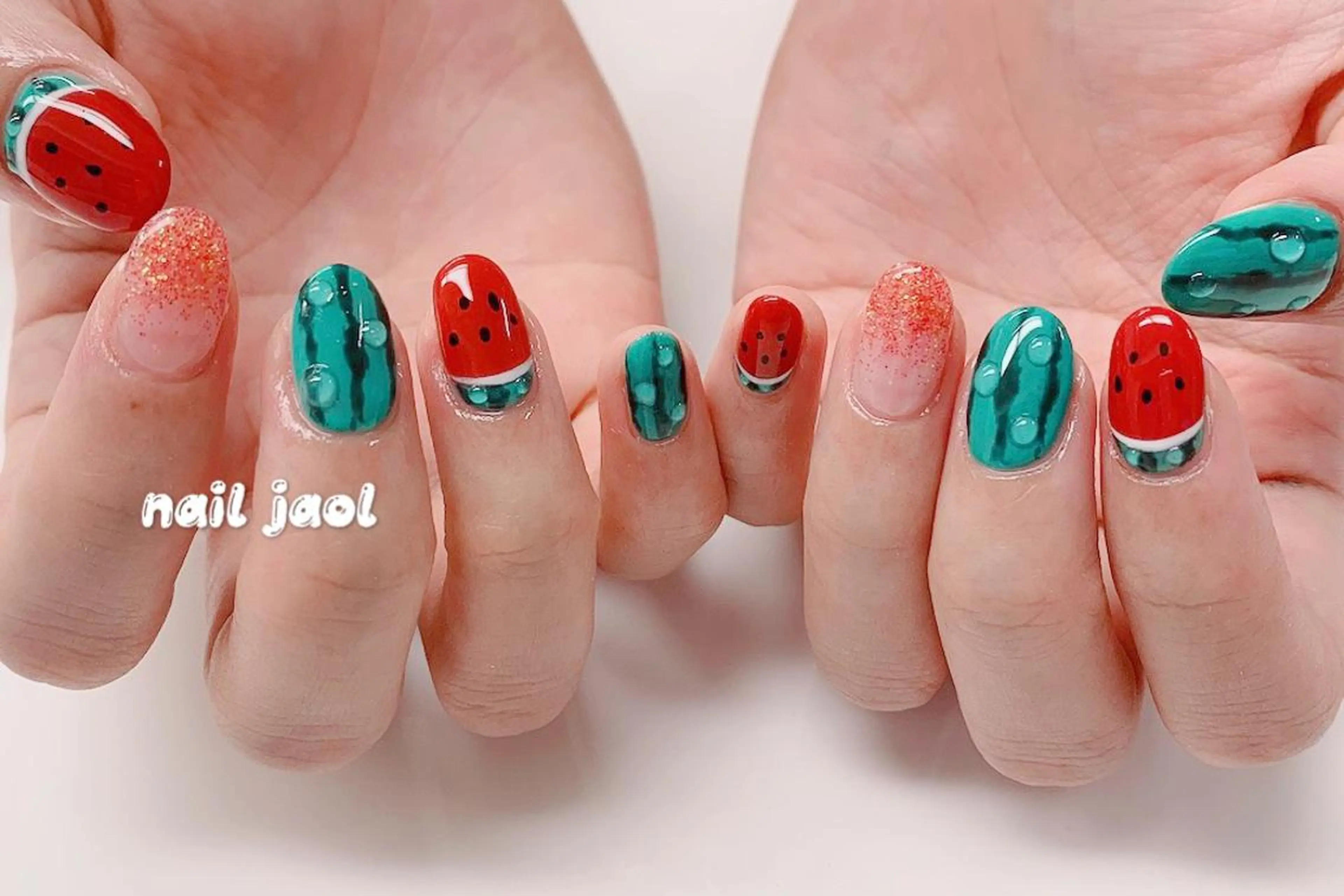 ミディアム nail jaol池袋店所属・ネイルJaol 池袋のネイルデザイン