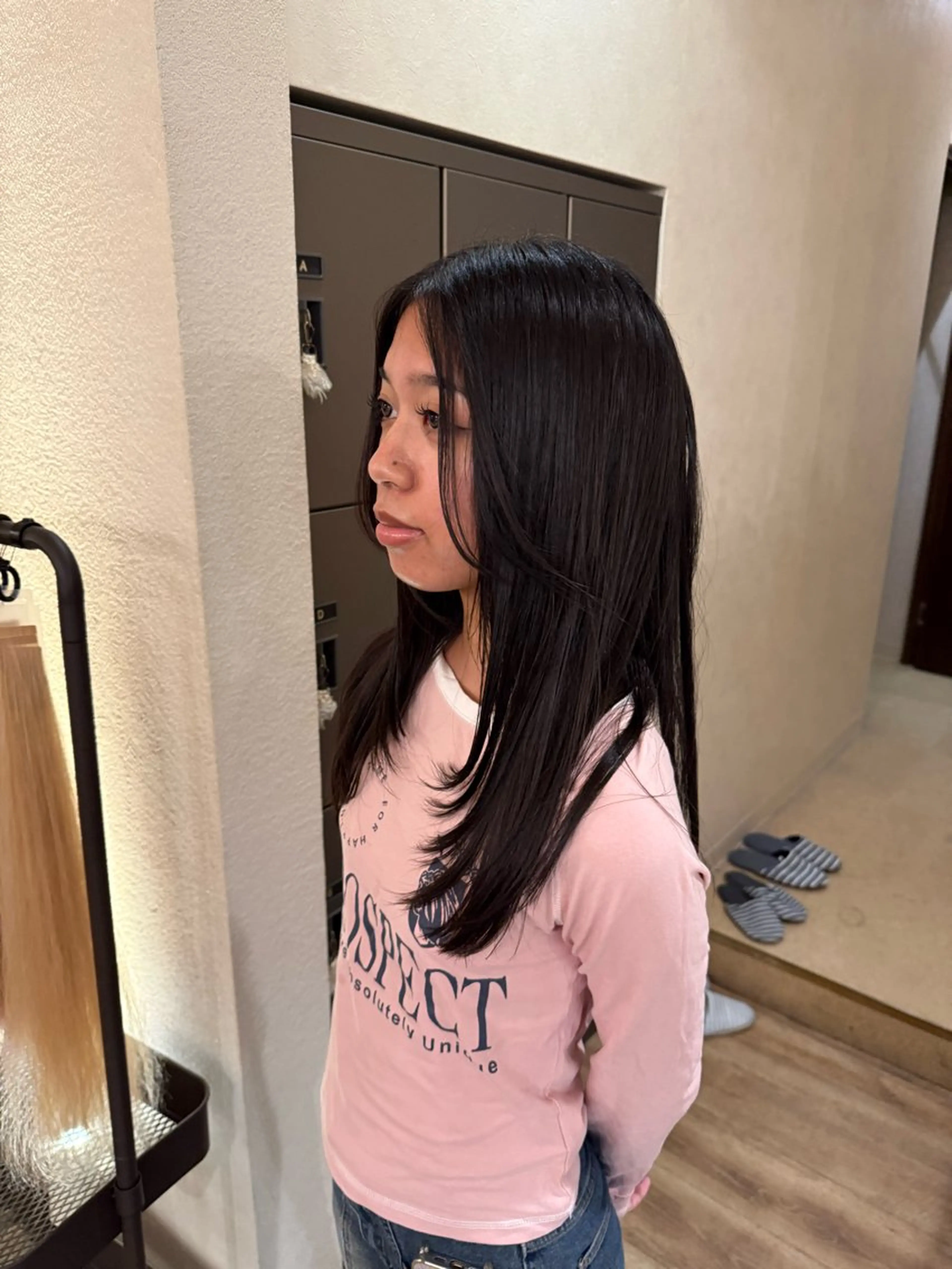 ロング MAHAE 廣瀬のヘアスタイル