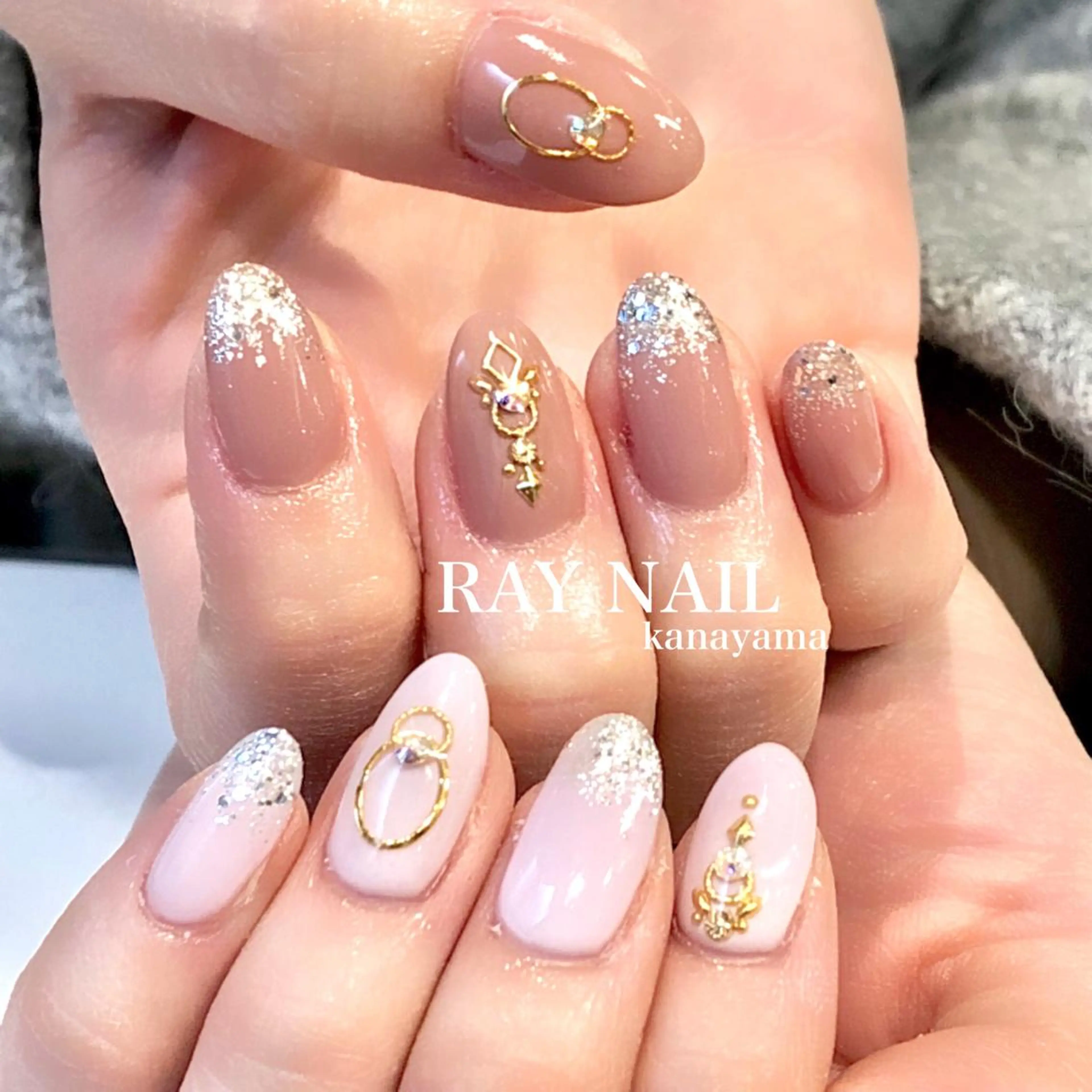 ネイル Arowa 伊田のネイルデザイン