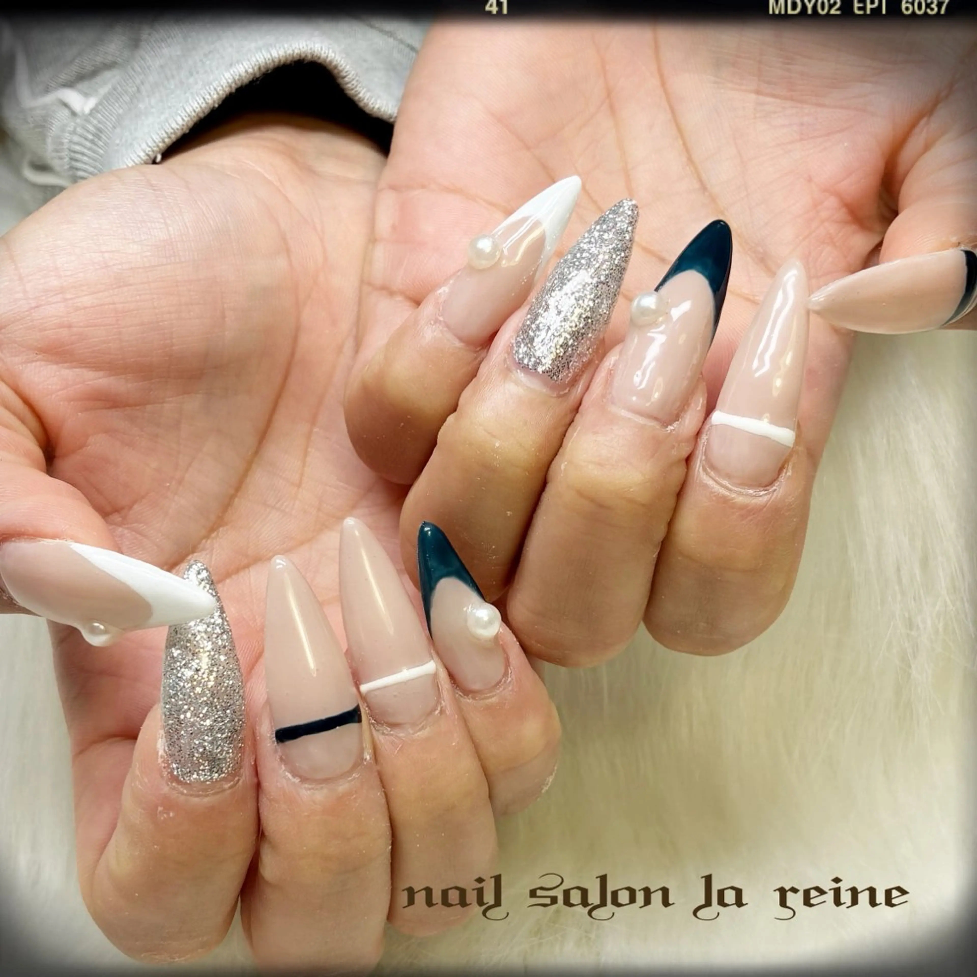 ネイル アートネイル ロングネイル スカルプネイル nail salon  la reine所属・nail salon la reineのネイルデザイン