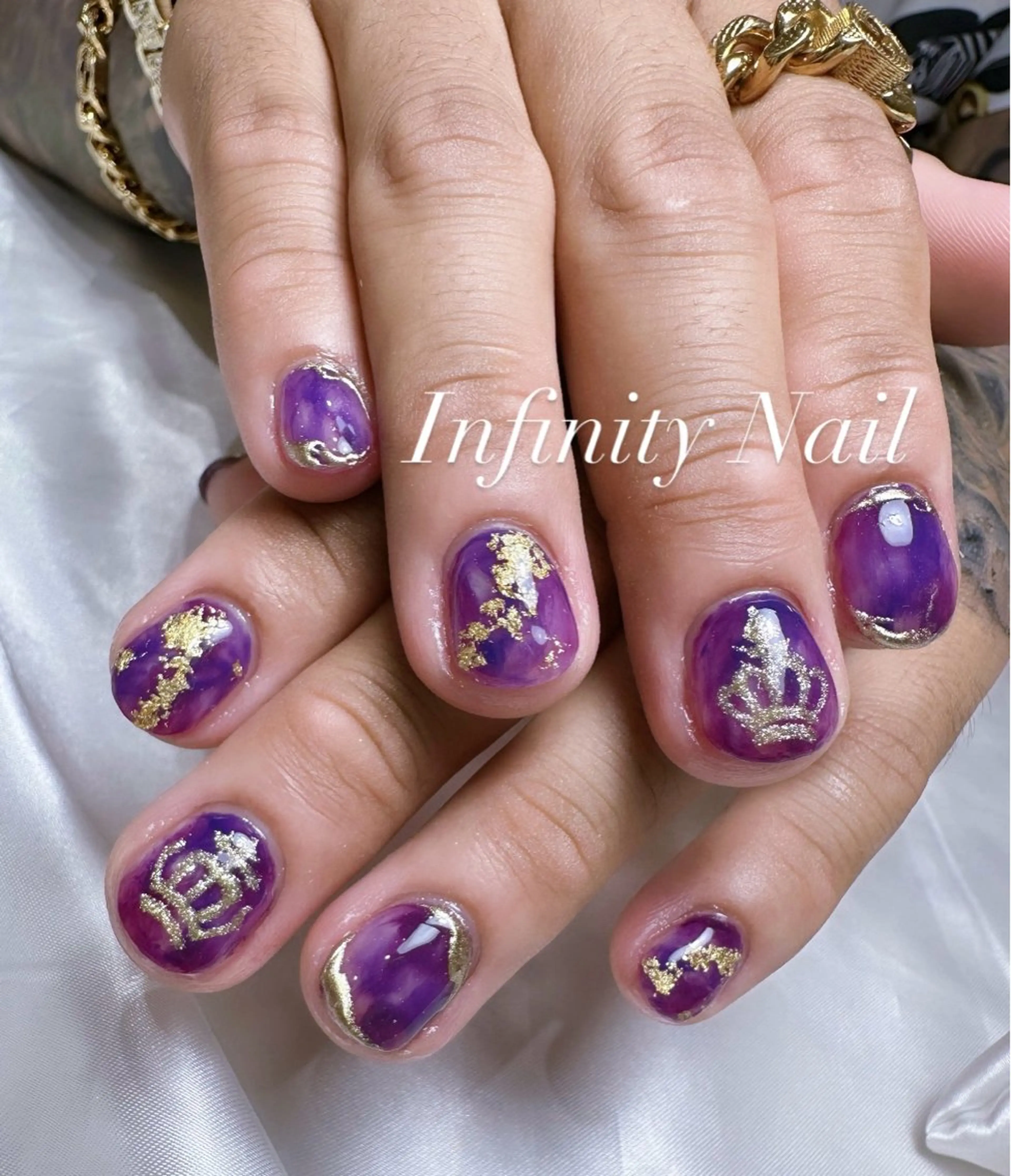 ネイル INFINITY所属・INFINITY 💎のネイルデザイン