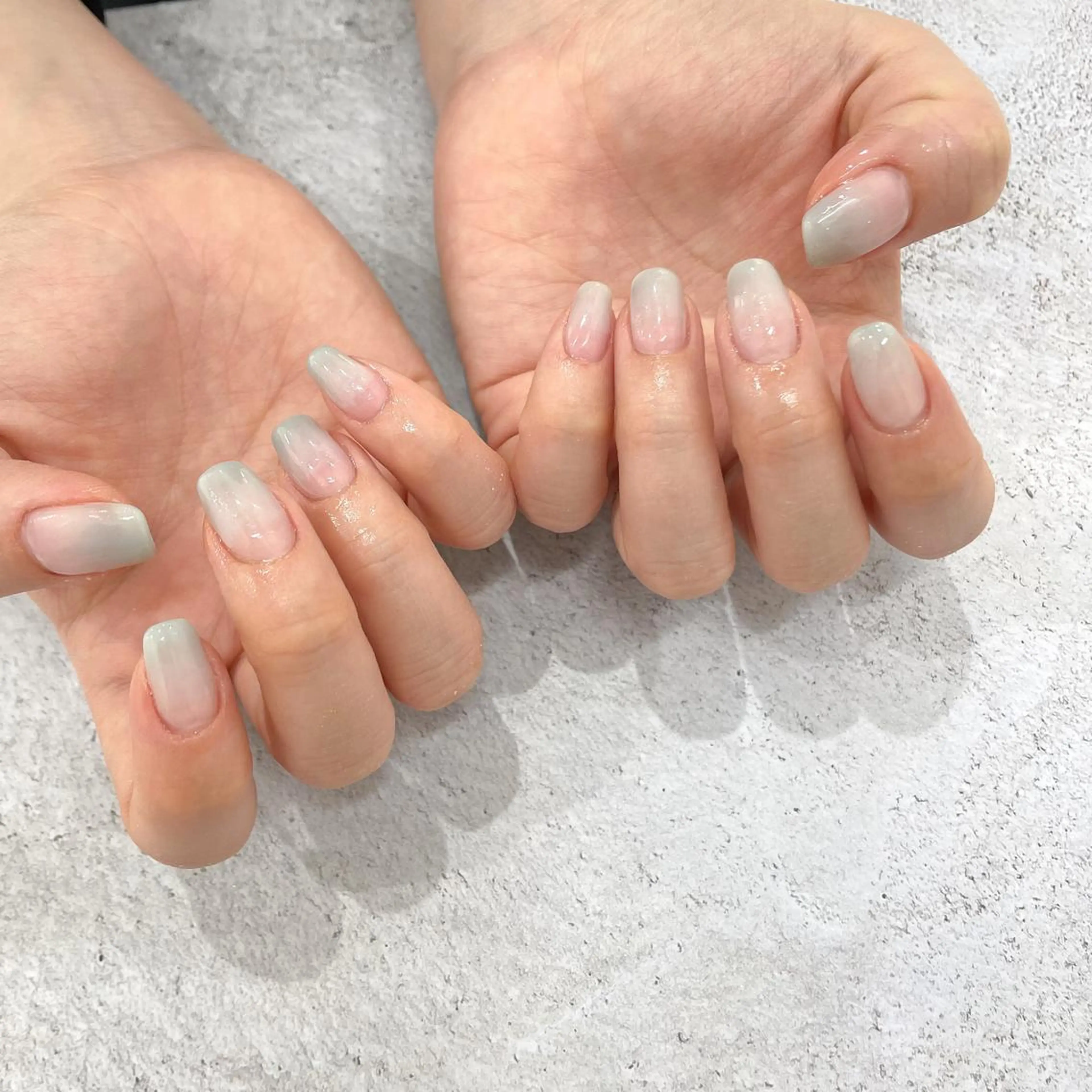 ネイル ジェルネイル グラデーション y'sbeauty 天王寺店のネイルデザイン