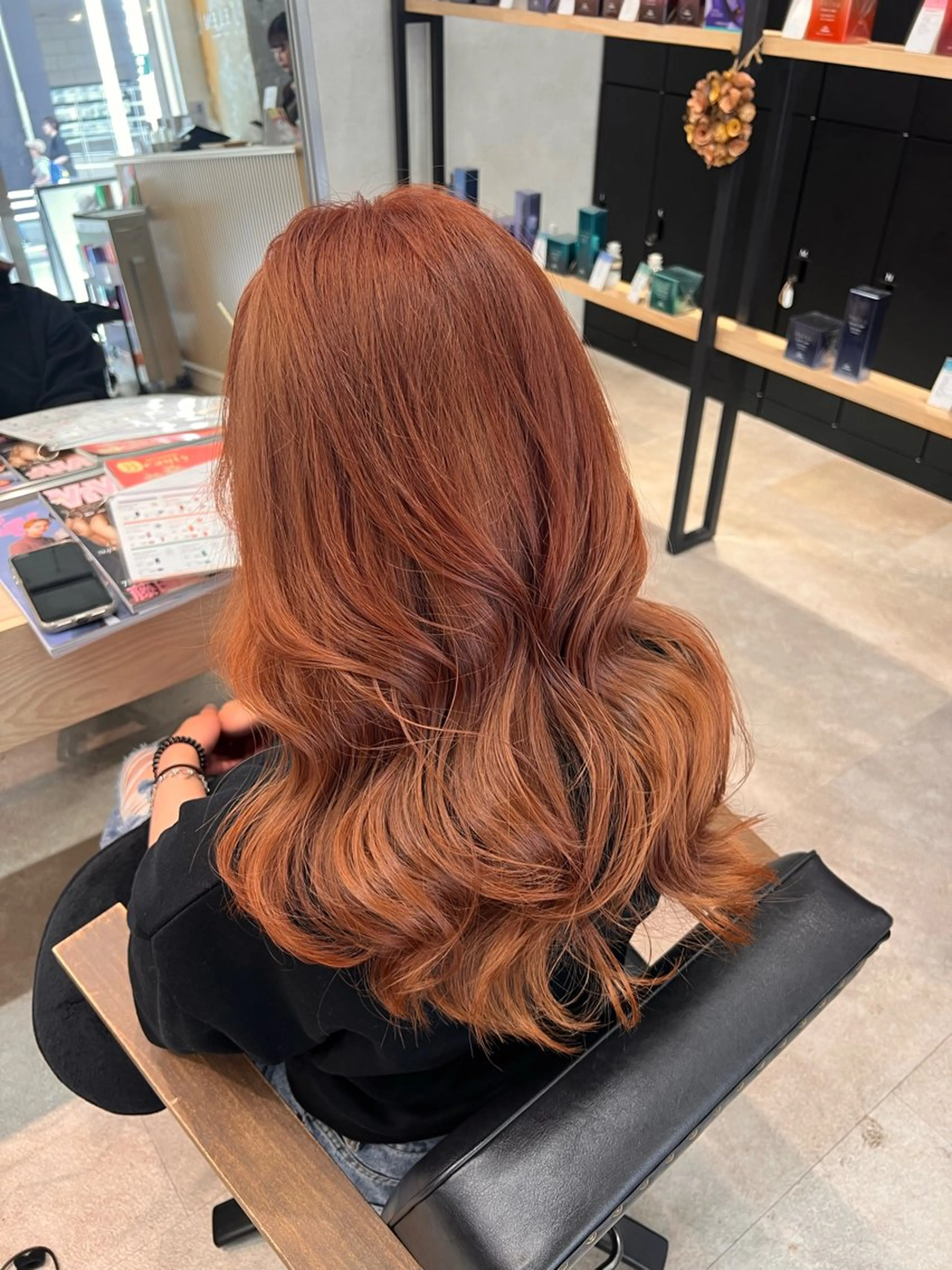 セミロング ヘアカラー トリートメント 髪質改善/ブリーチ ツヤ髪/shiinaのヘアスタイル