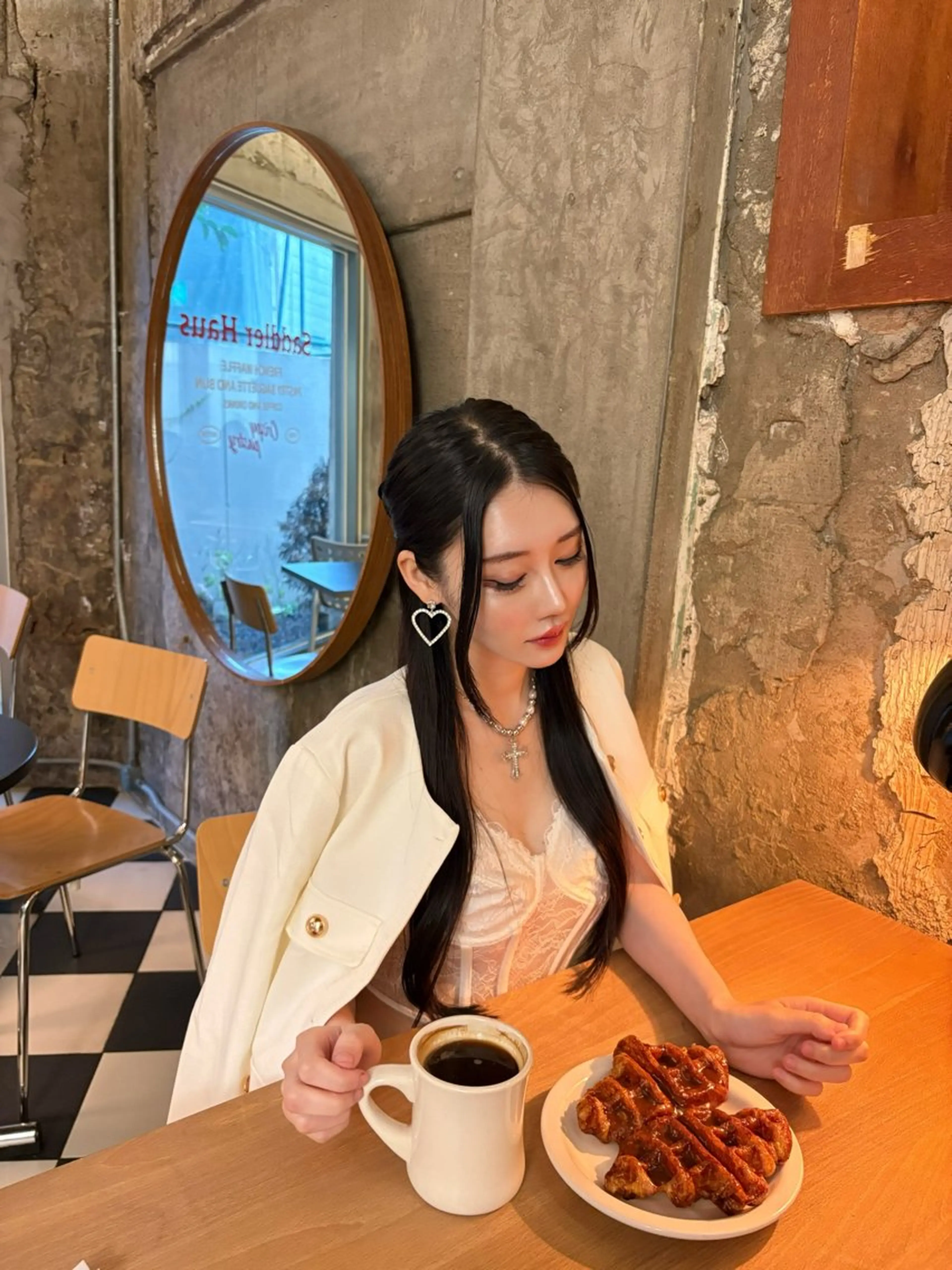 ロング カット トリートメント etora 渋谷所属・ワンホンヘア🇨🇳 髪質改善/itaruのヘアスタイル