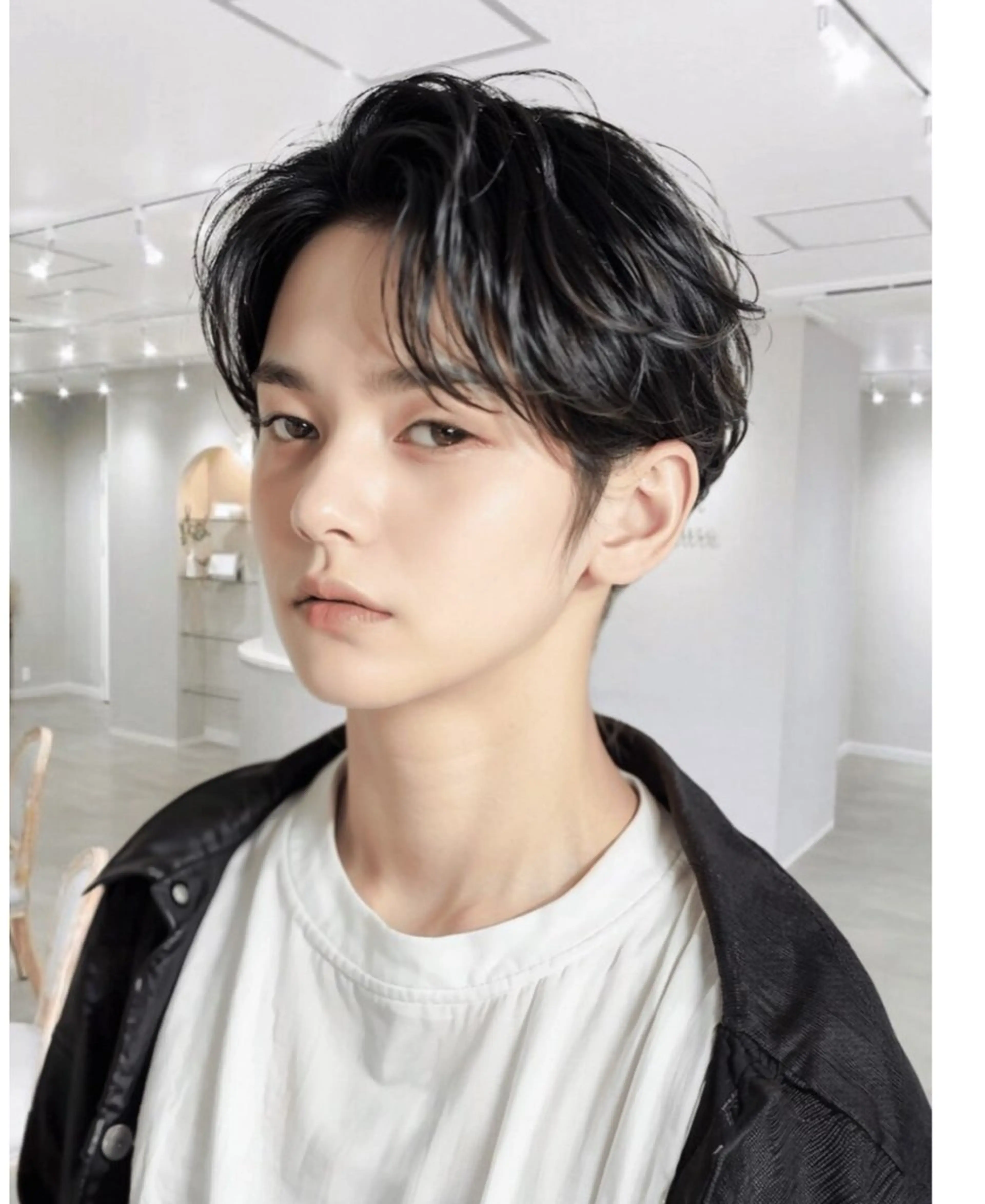 メンズカットの写真