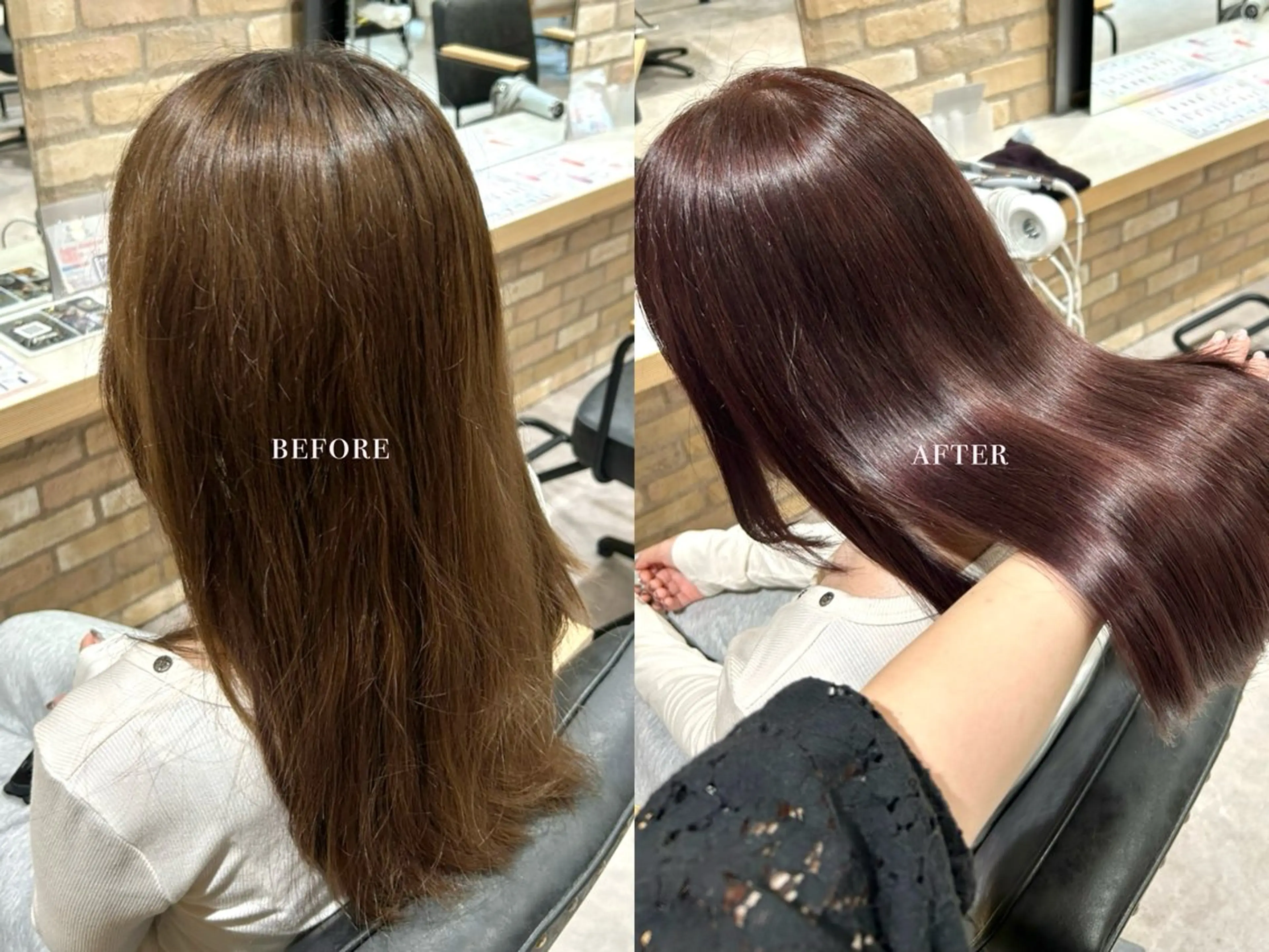 ロング カラー ブリーチ ラベンダーカラー ラベンダーピンク ピンクカラー ヘアカラー レイヤースタイル COCORO 🎀のヘアスタイル