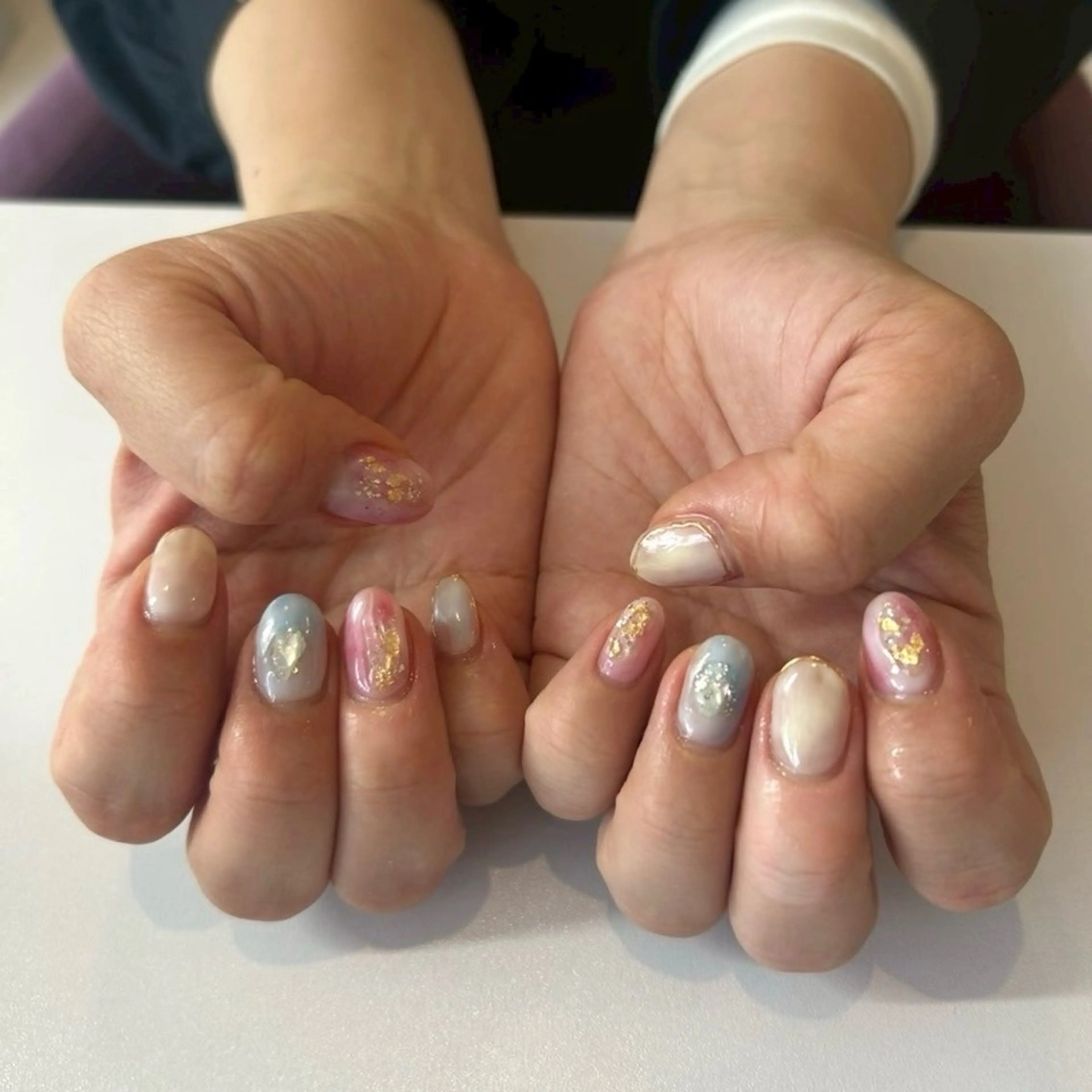 ネイル アートネイル REJOUIR本陣 hirayamaのヘアスタイル