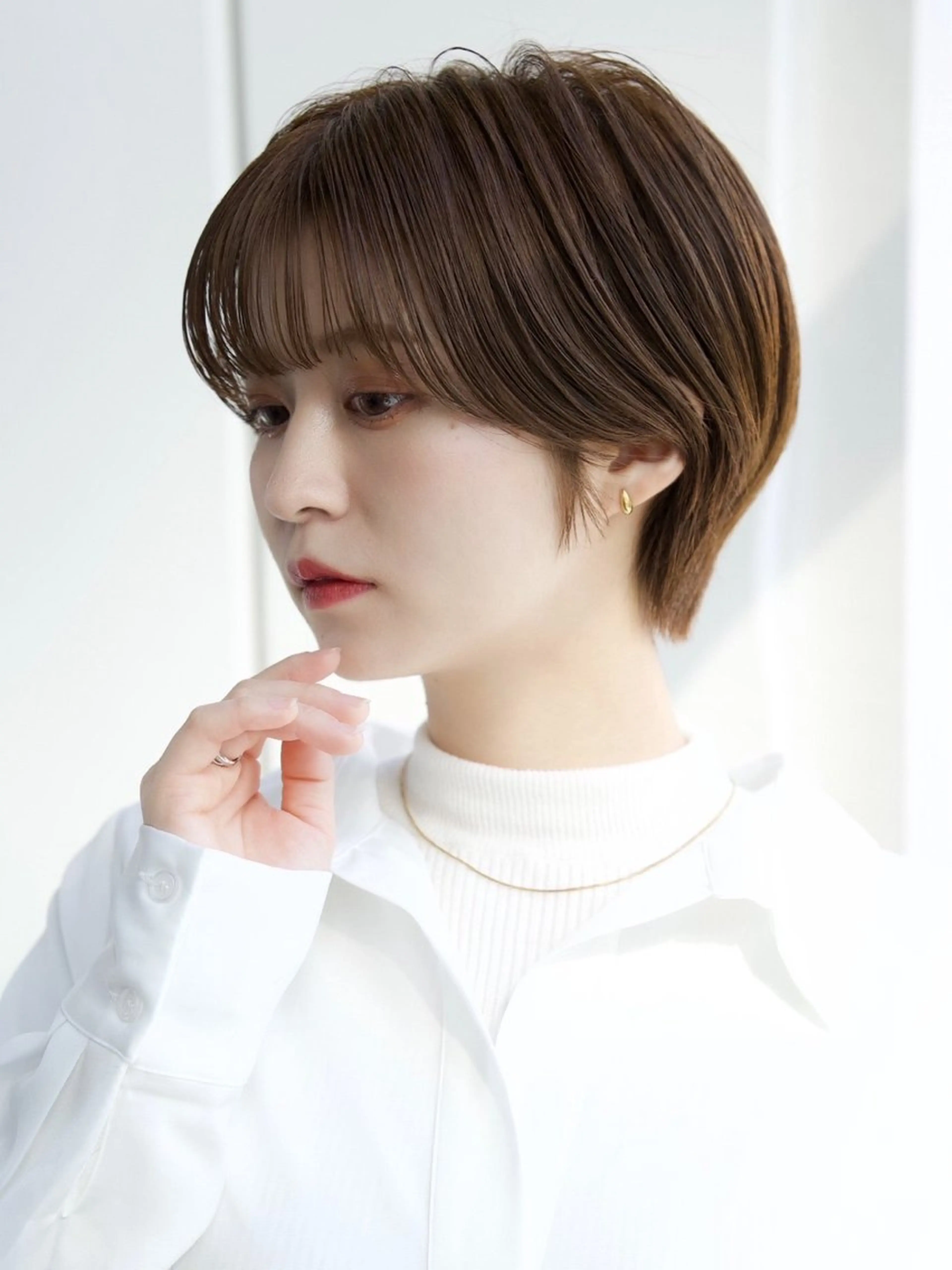 ショート 飯田 みづきのヘアスタイル