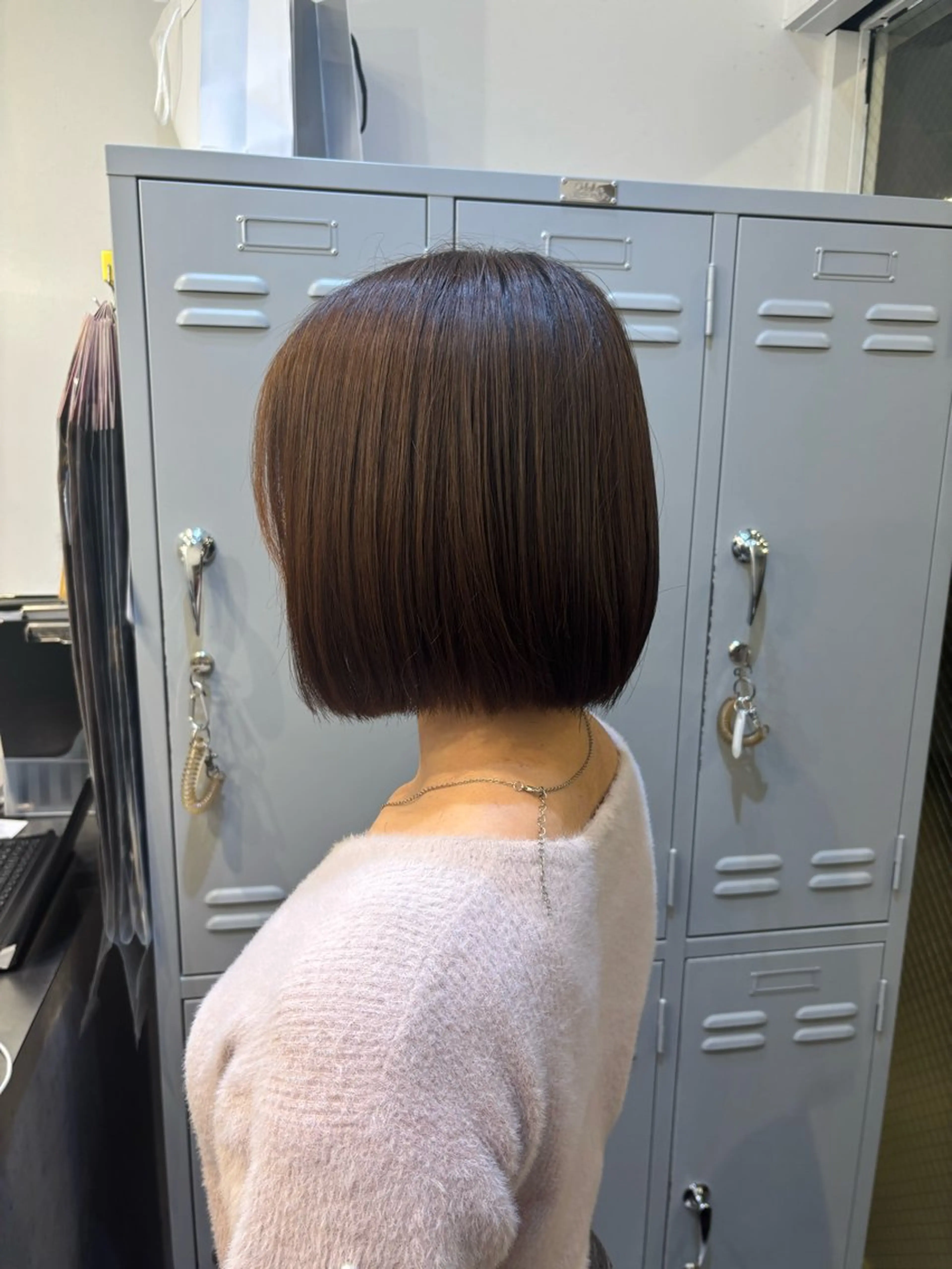 ミディアム カット 🌙髪質改善カラー Momoka🦋のヘアスタイル