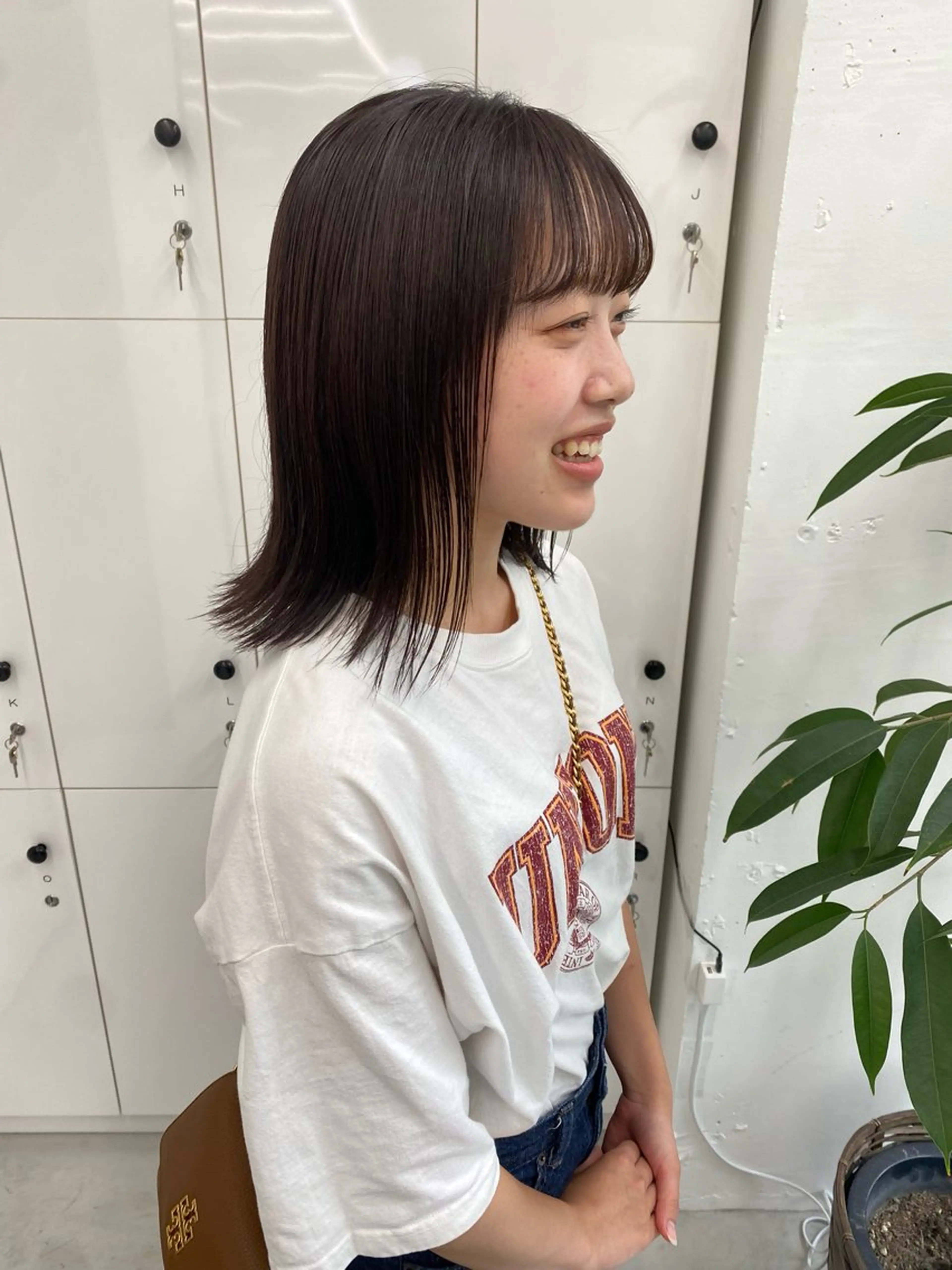 『大人ブラウンカラー』カット＋カラー＋トリートメントの写真