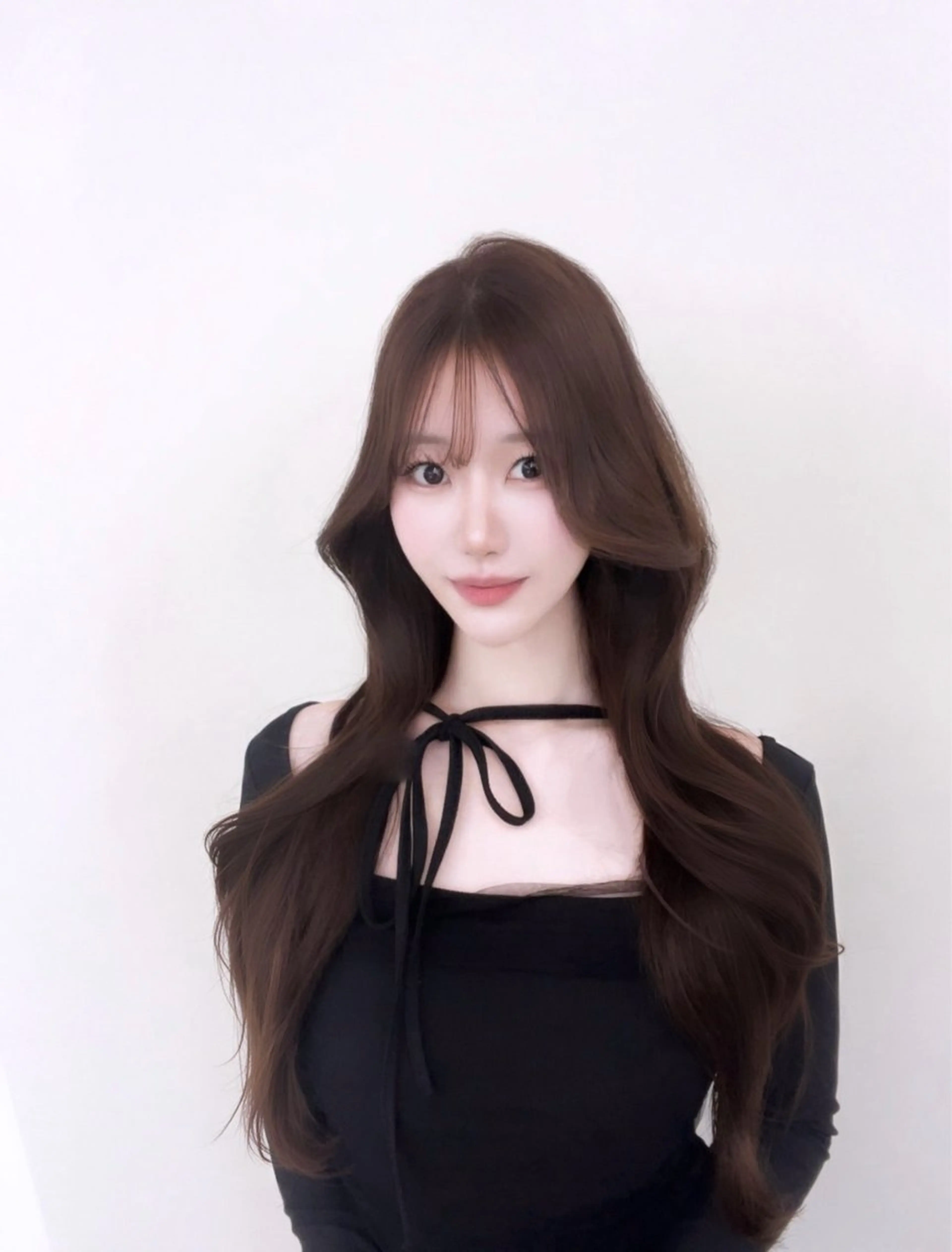 ロング Sayaka🩶 / 天王寺 / 韓国ヘアのマツエク・マツパデザイン