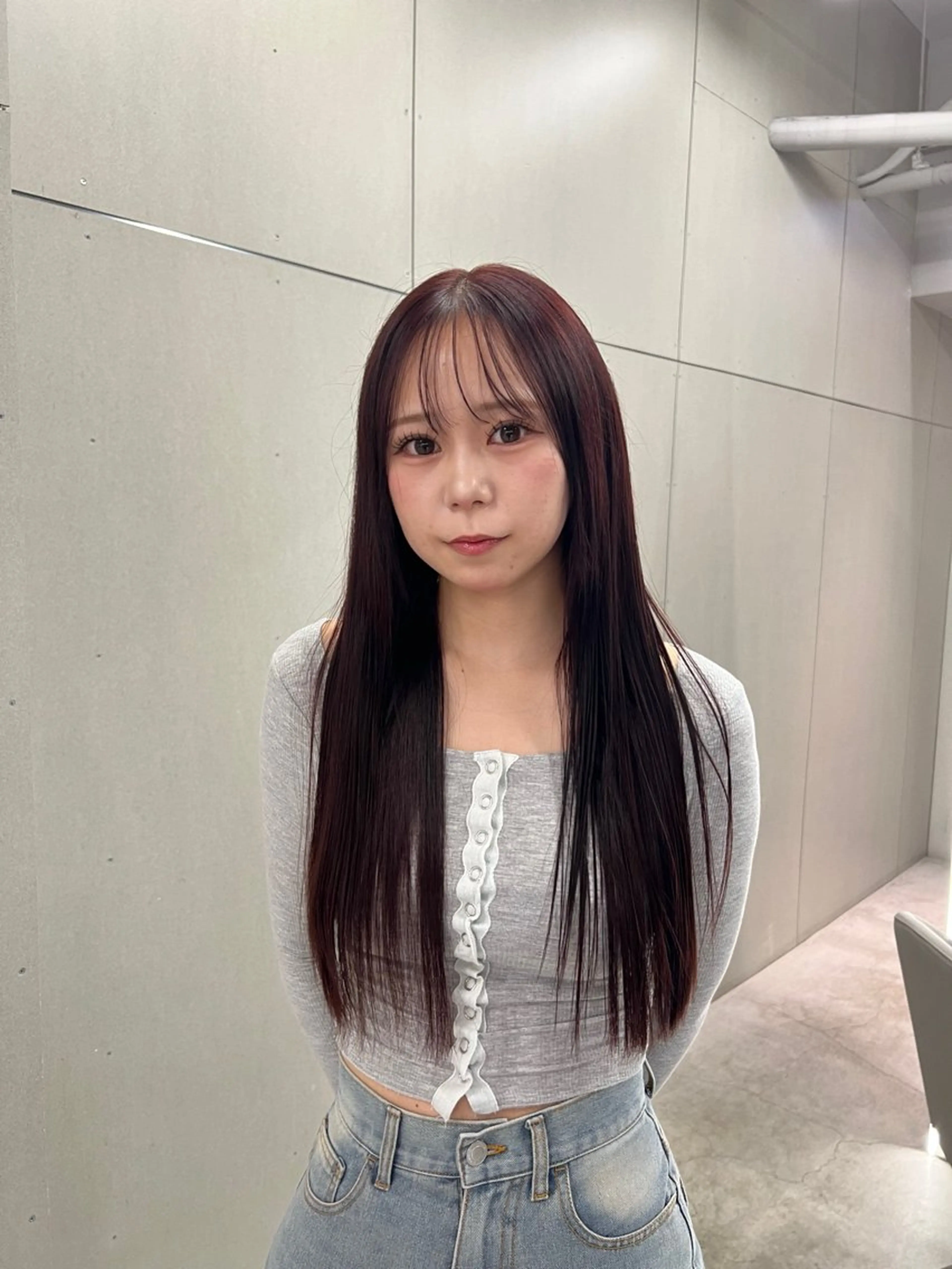 カラー GEM/ hinanaのヘアスタイル