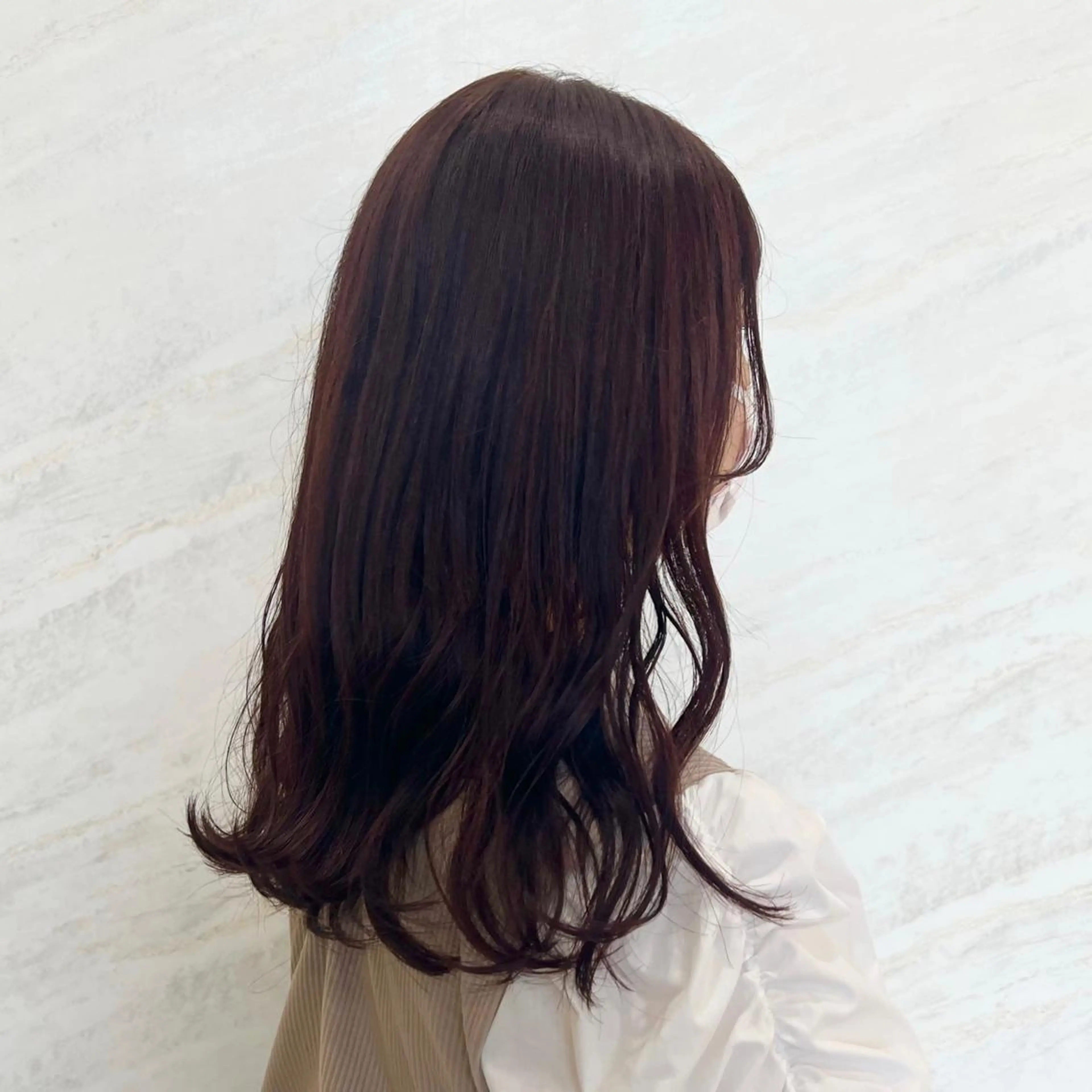 ロング カラー レッドカラー PETZjasmine所属・顔周りカット/透明感 カラー🤍大塚蛍のヘアスタイル