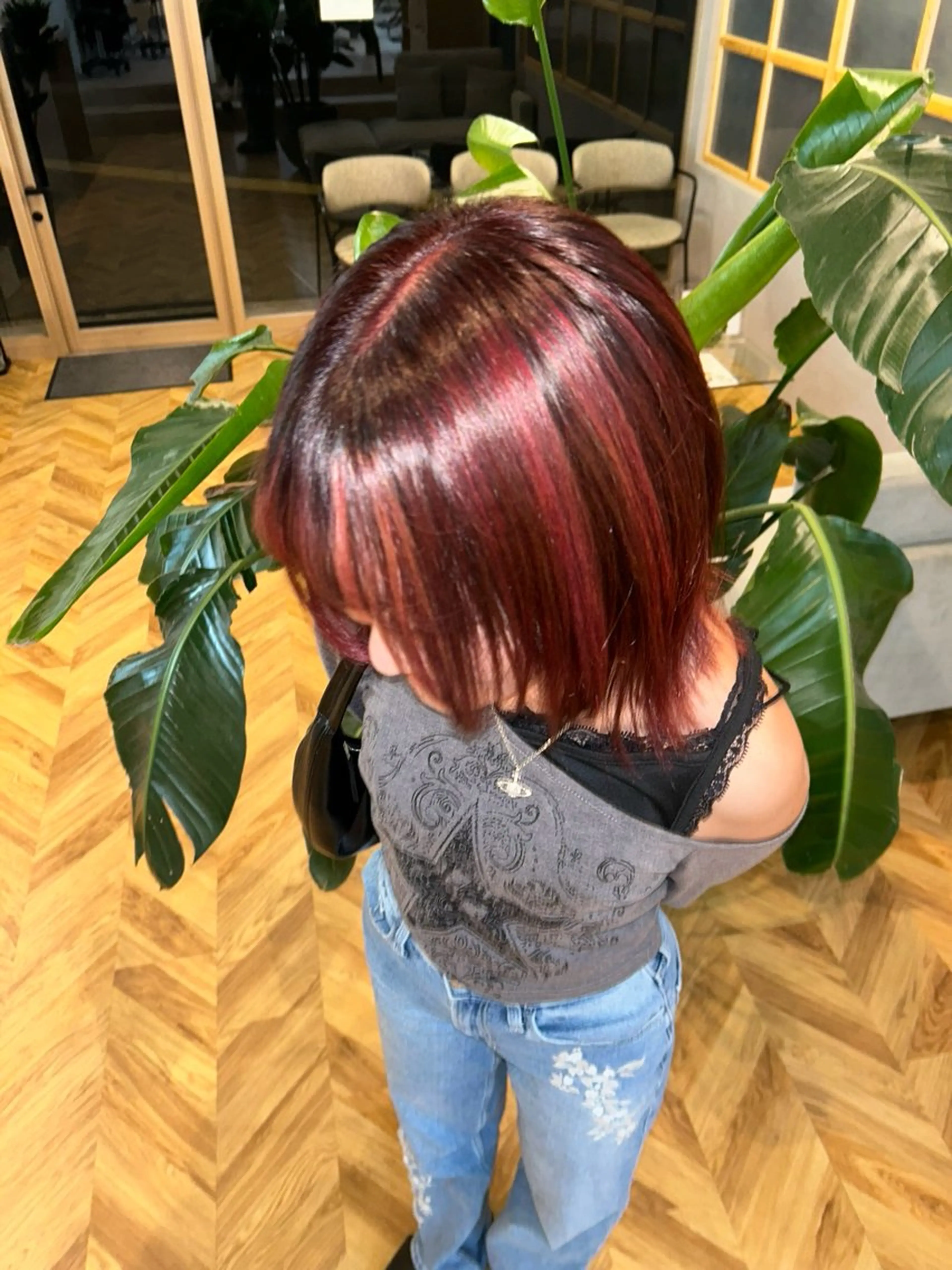 カラー 中野 こころのヘアスタイル