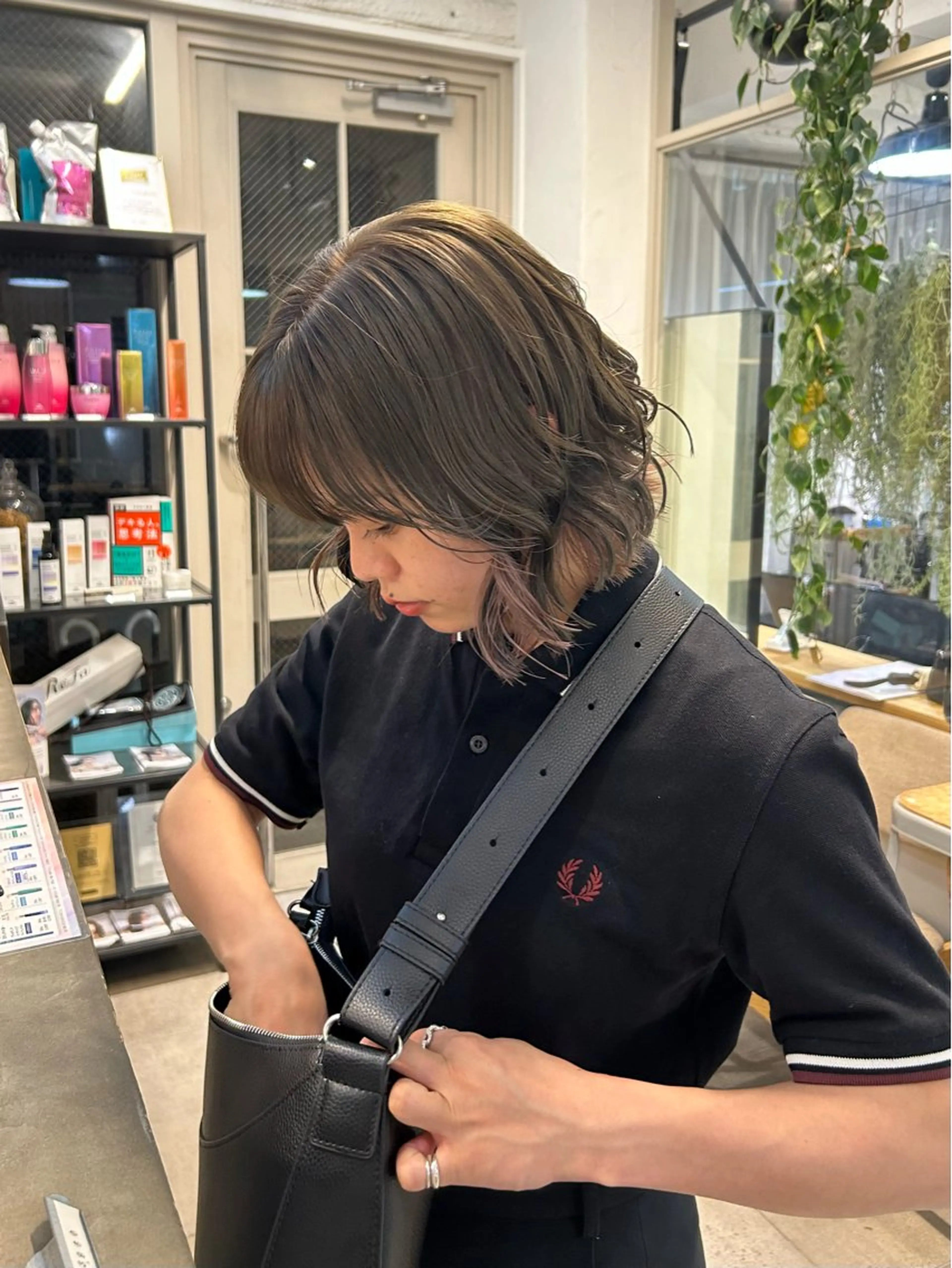 カラー ヘアカラー トリートメント moeka 表参道のヘアスタイル