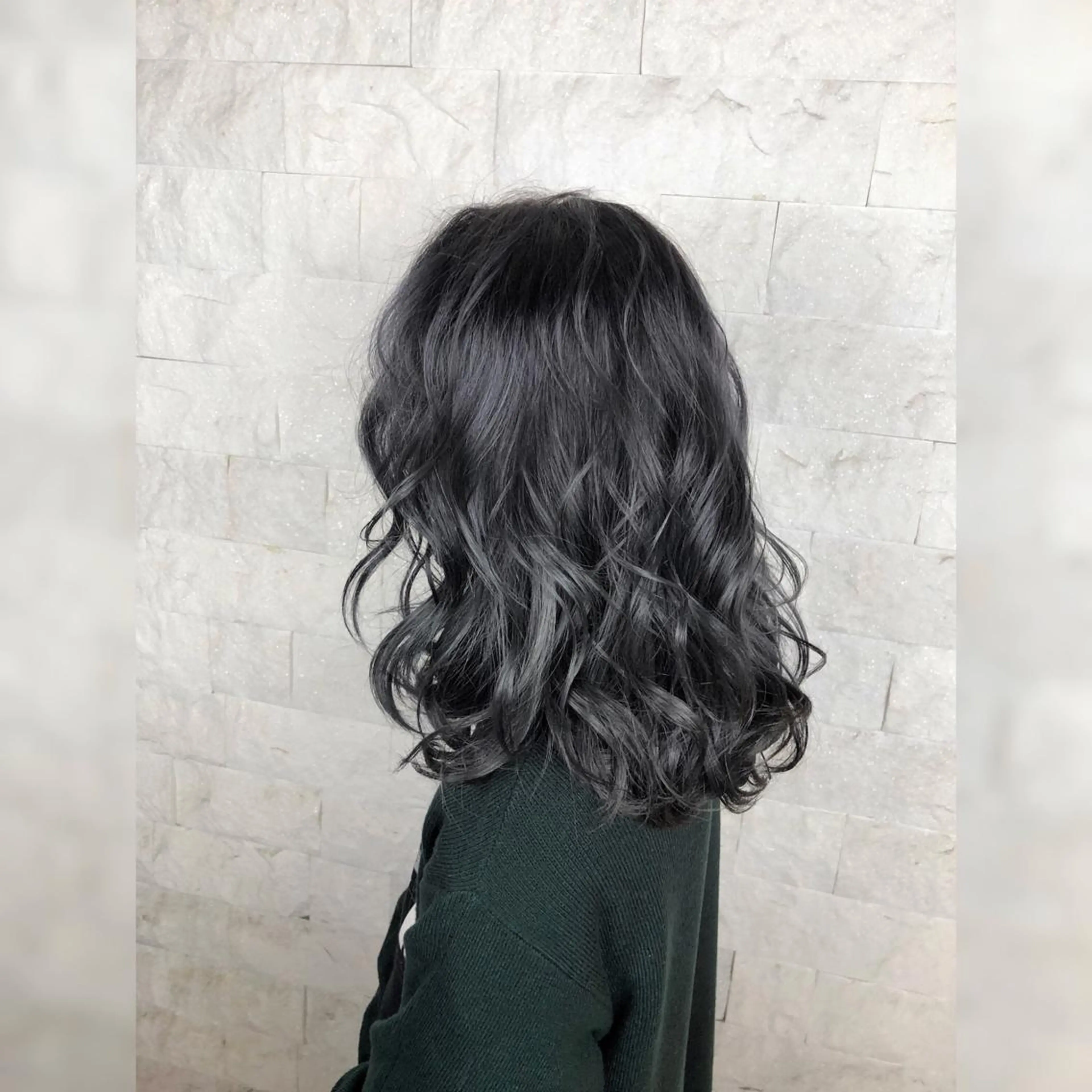 ミディアム カット 縮毛矯正 トリートメント 圧倒的美髪ストレート ツダケイタロウのヘアスタイル