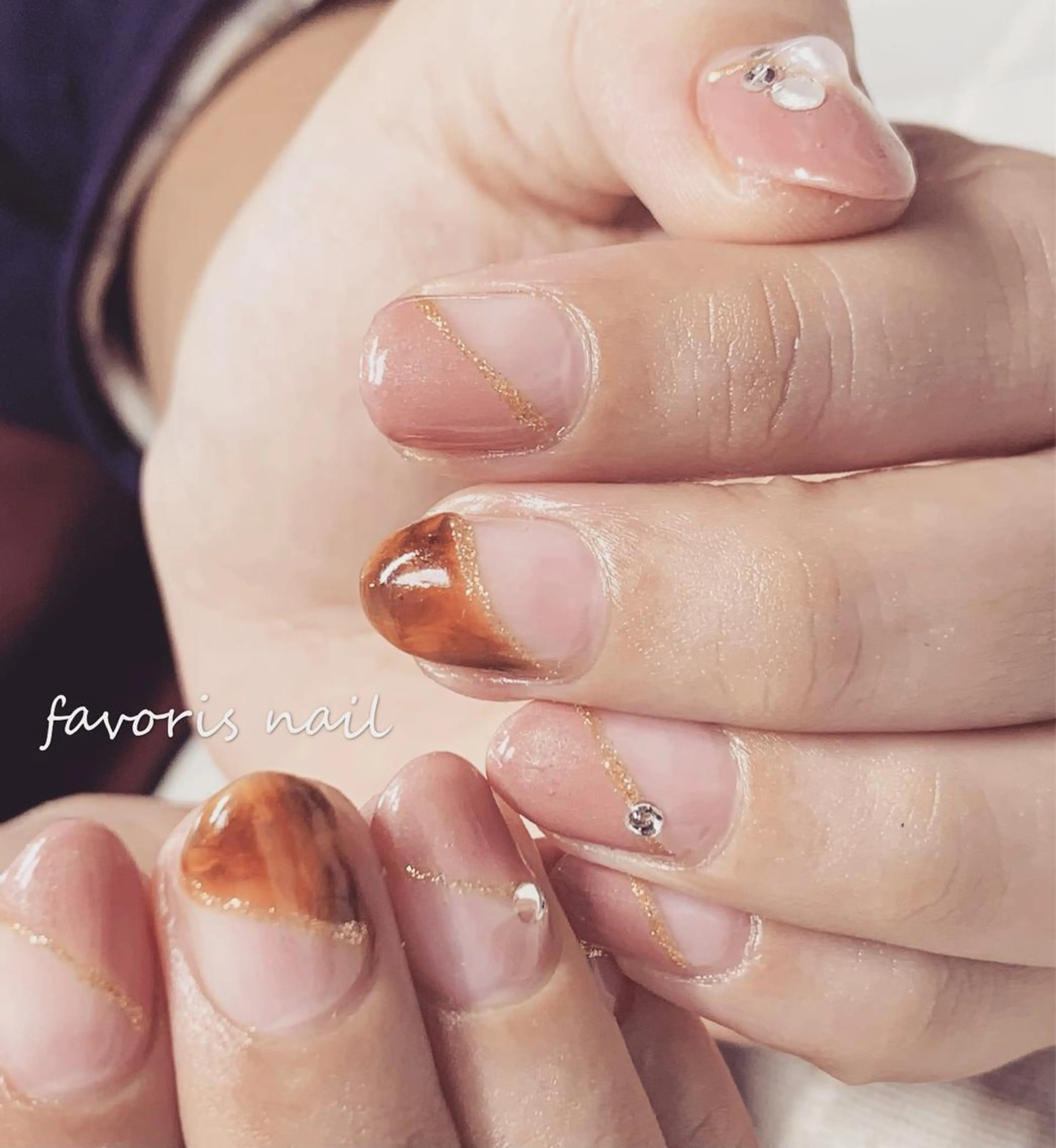 ネイル favoris nail🌼のネイルデザイン