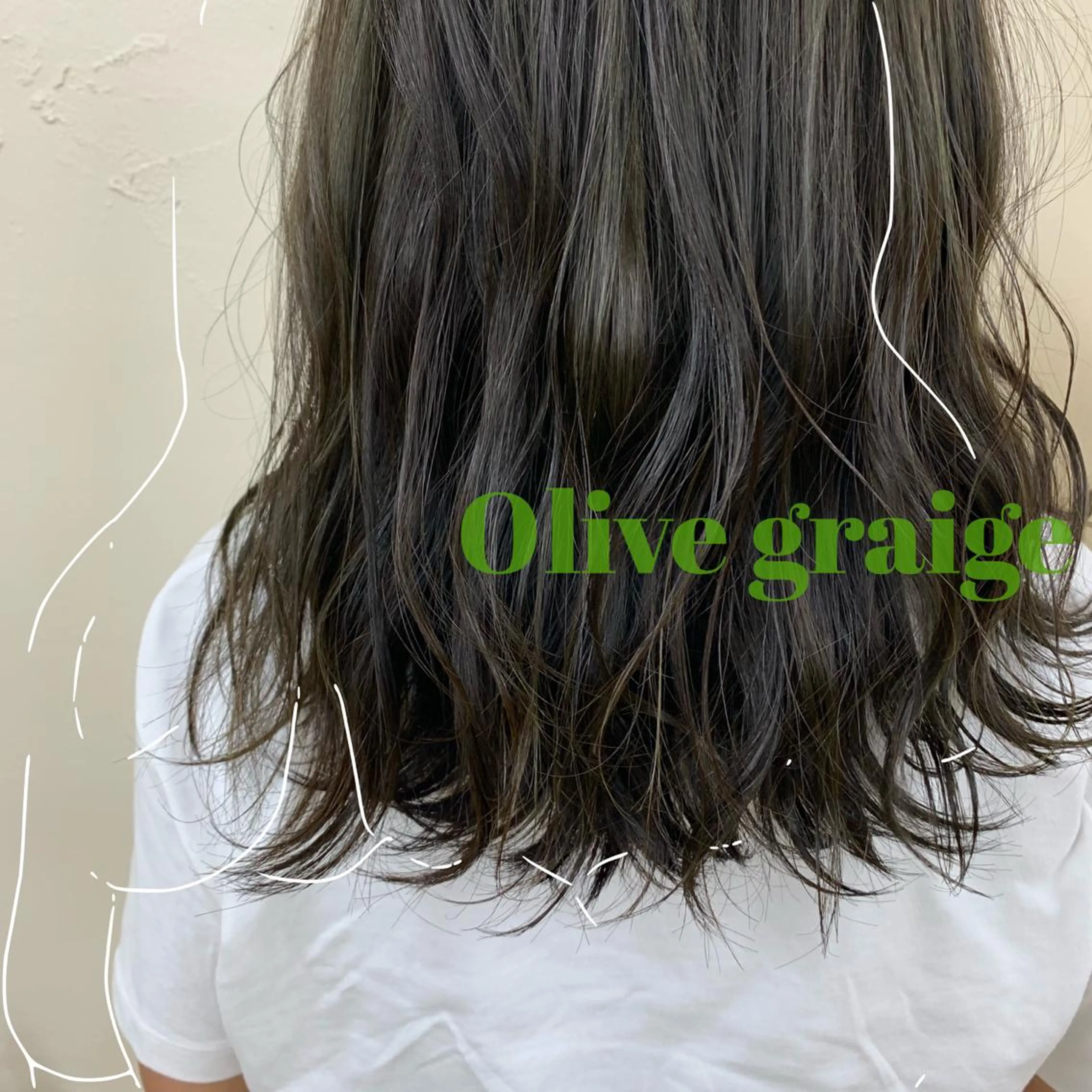 セミロング カラー ヘアアレンジ 赤味消し.髪質改善 🌿𝘠𝘜𝘙𝘐のヘアスタイル