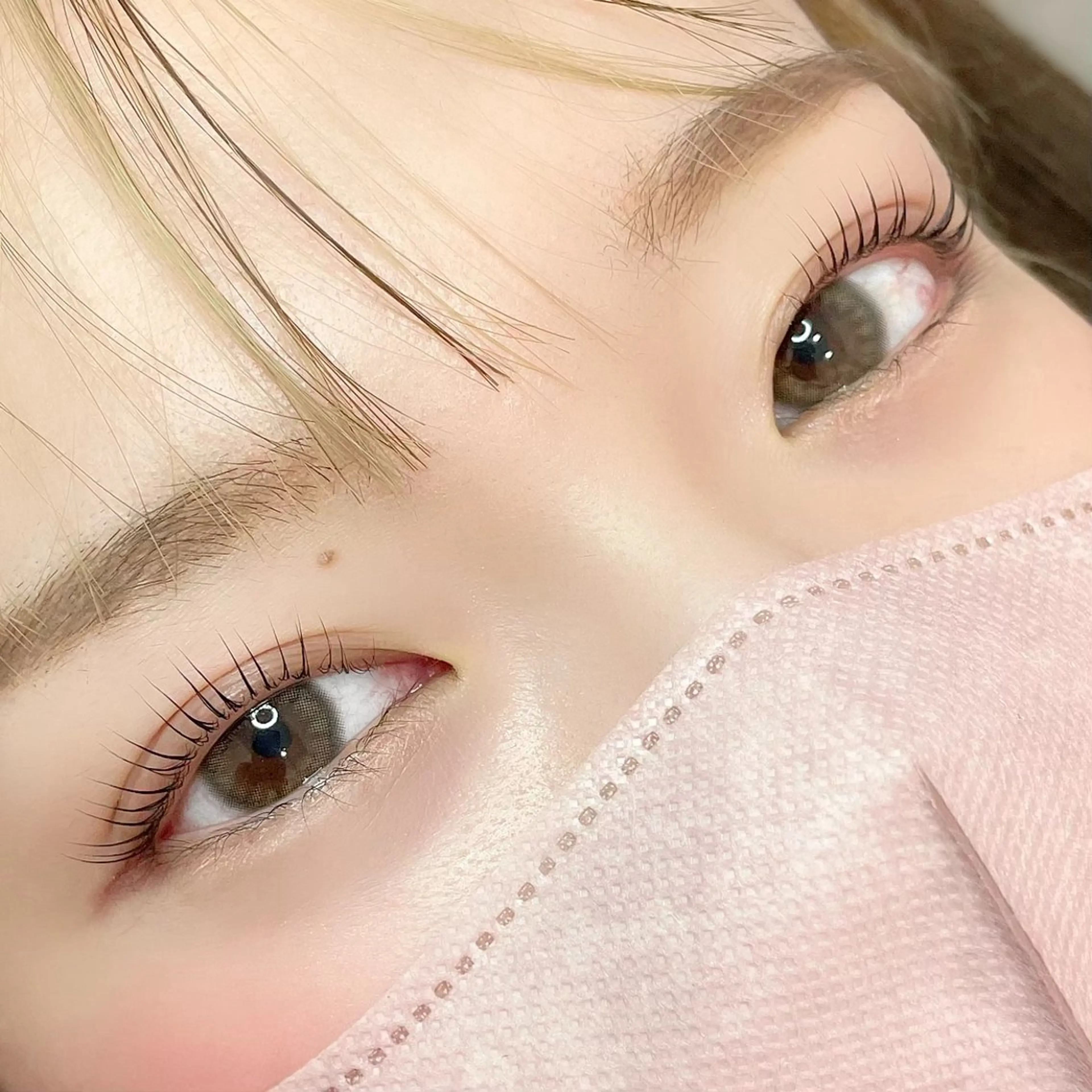 マツエク・マツパ バインドロック フラットラッシュ ナチュラル パリジェンヌラッシュリフト まつげパーマ マツパ Marine eyeの眉毛・アイブロウイメージ