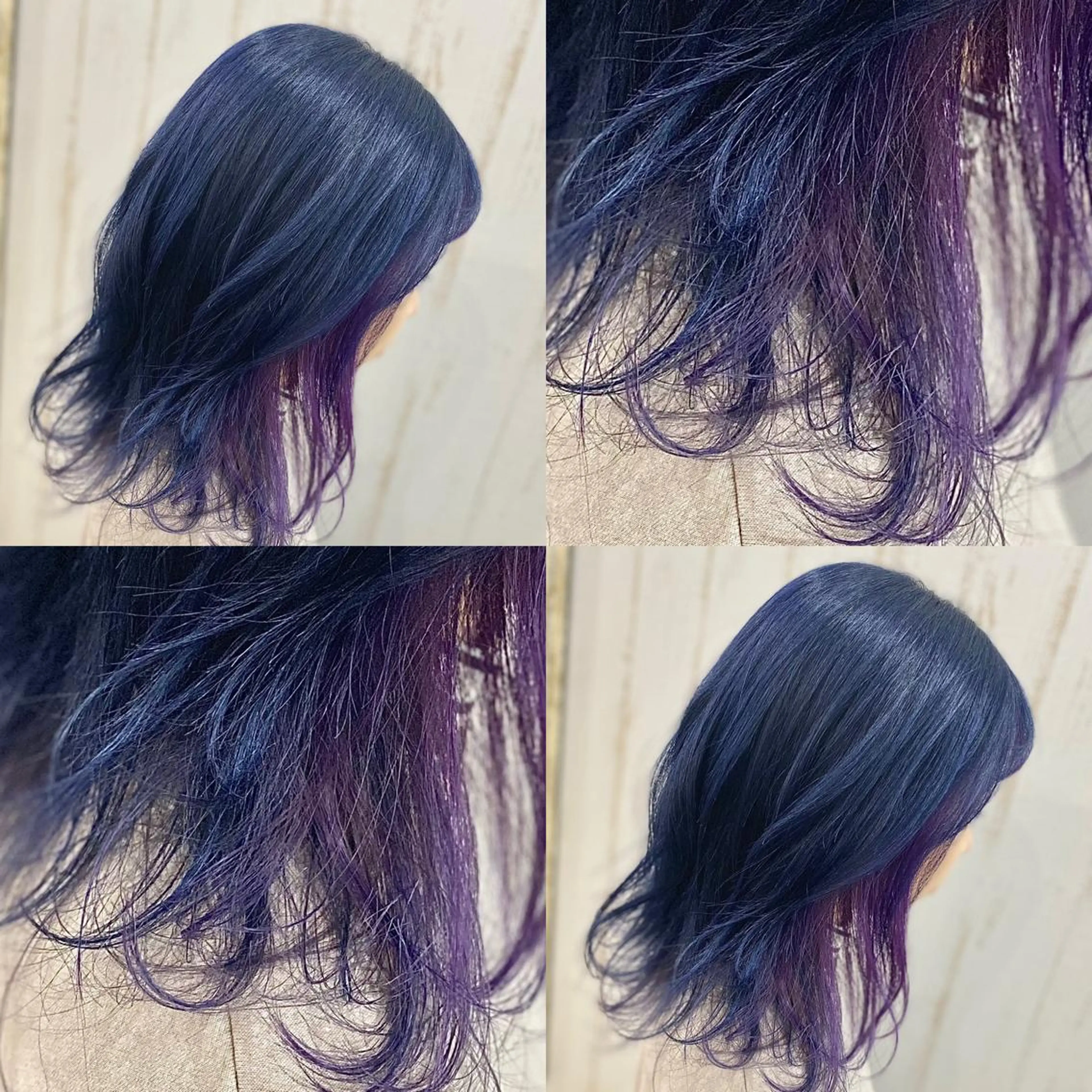 ミディアム カラー ハイトーン💫 エクステ💫maiのヘアスタイル