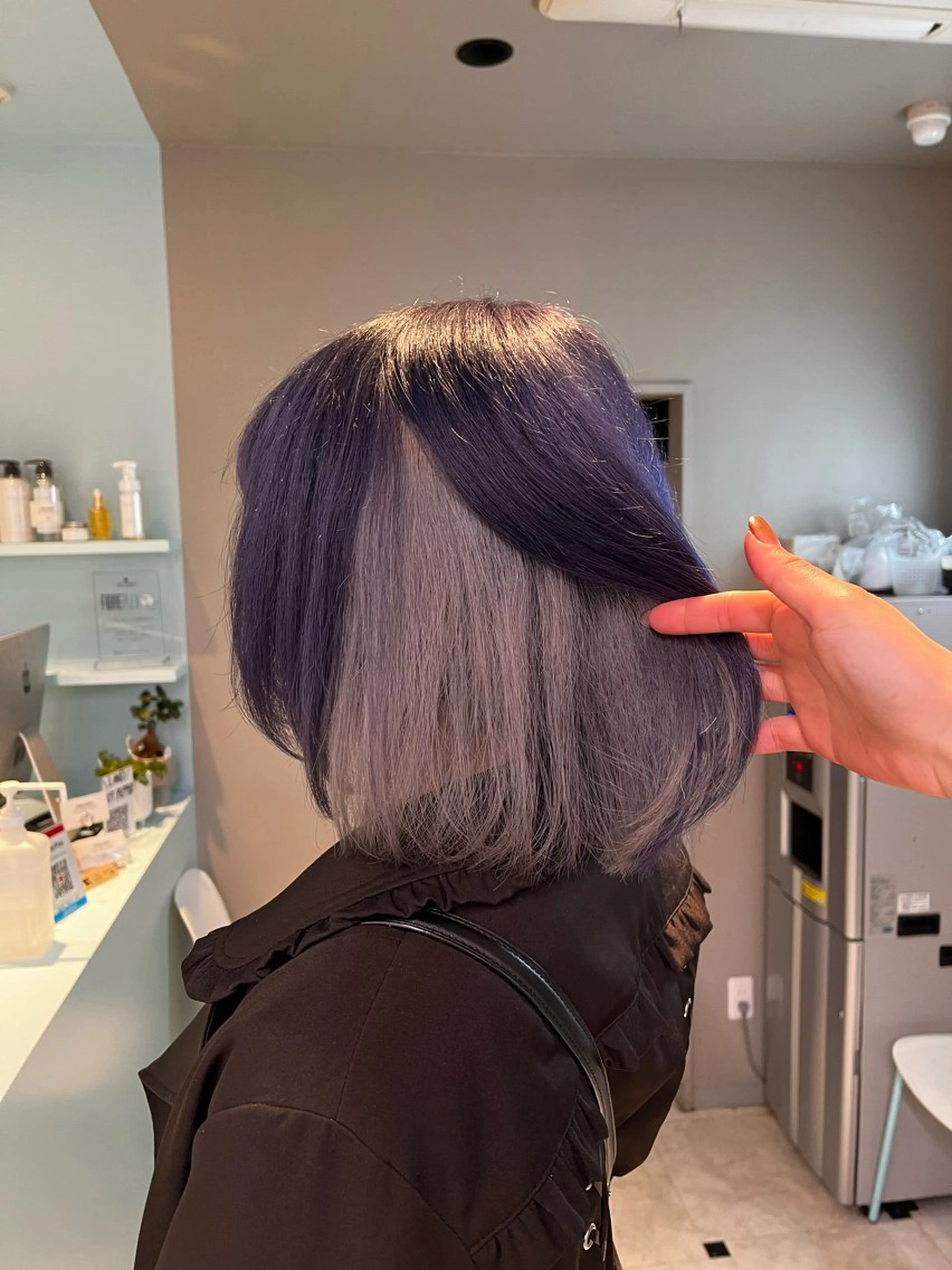 ミディアム カラー ヘアカラー トリートメント ブリーチカラー 🩵MIZUKIのヘアスタイル
