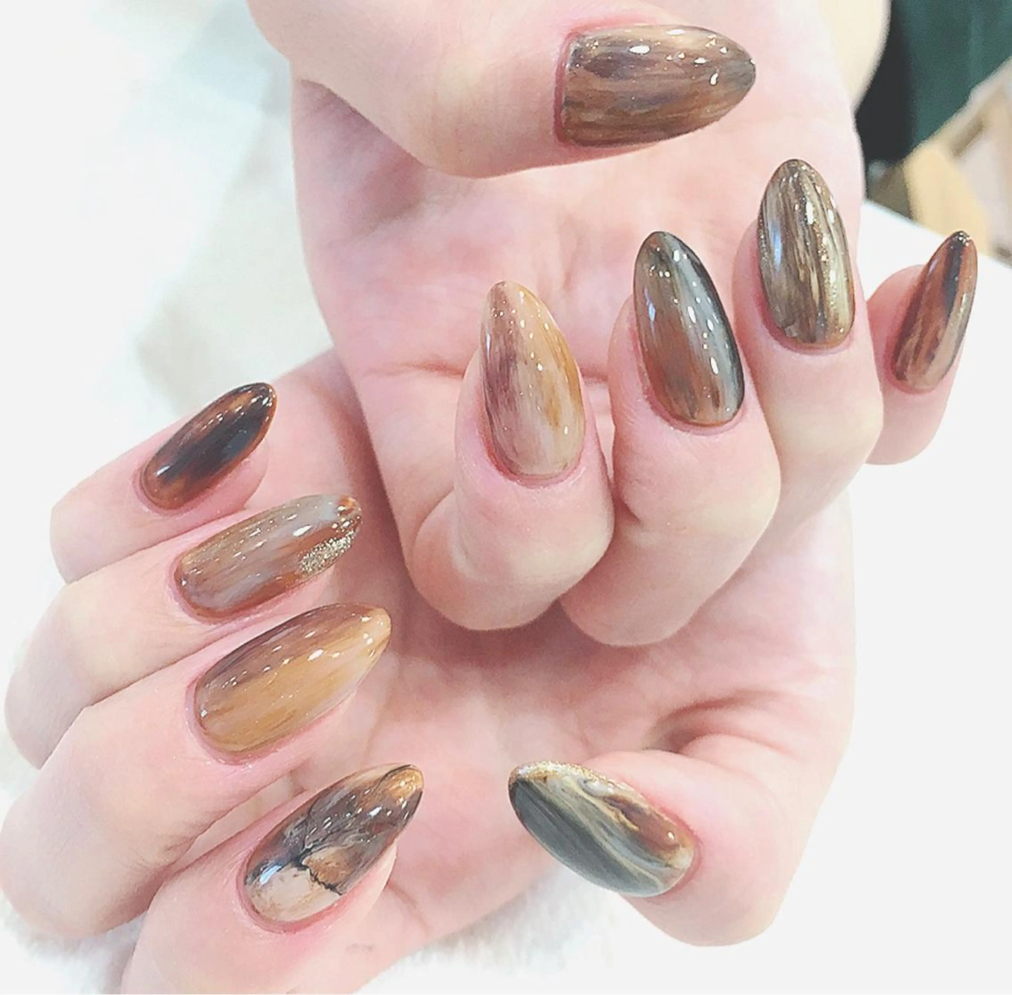 カラー パーマ ヘアアレンジ メンズ キッズ ネイル マツエク・マツパ feey ⁑erinaのネイルデザイン