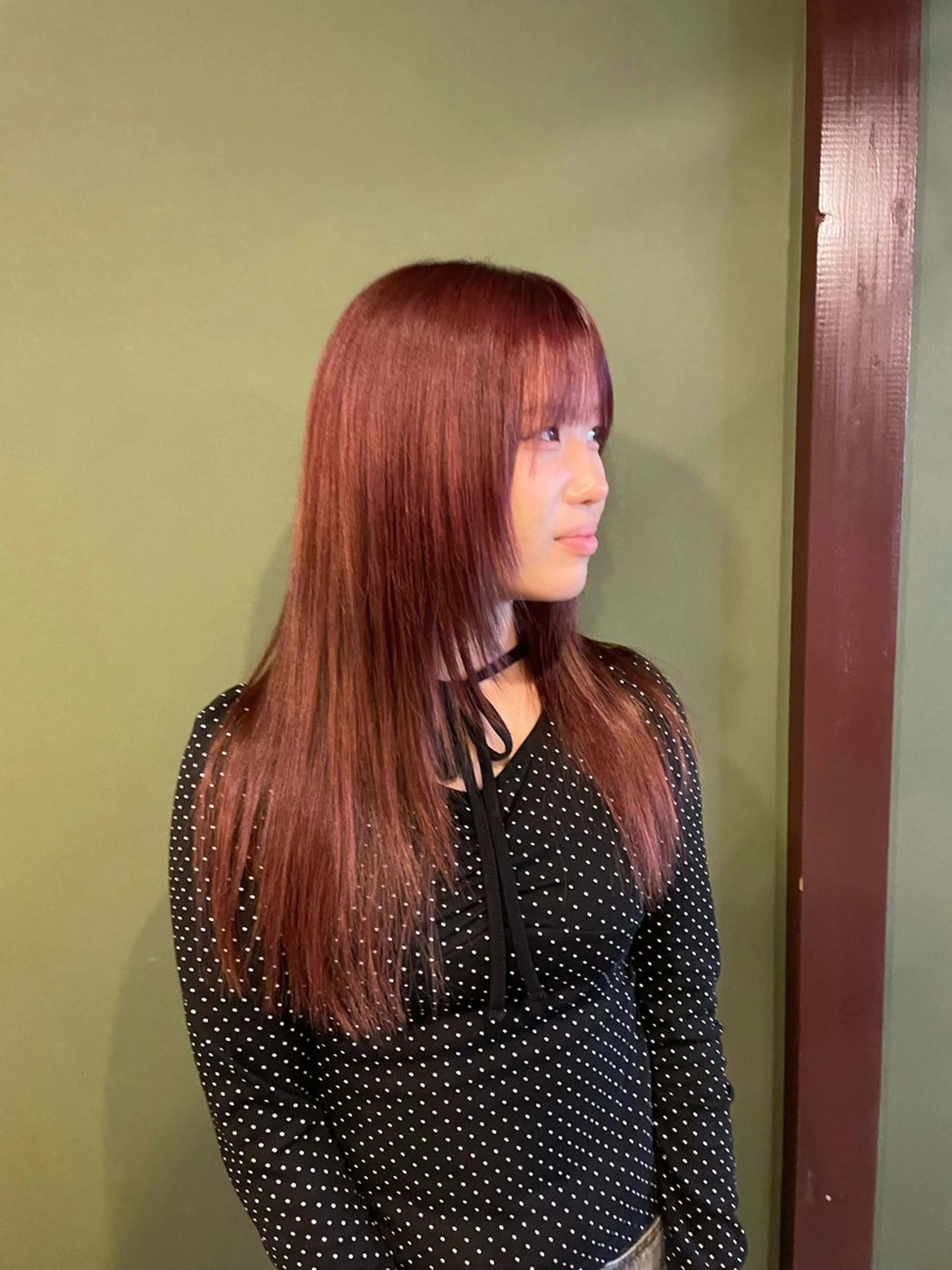 ロング カラー カット ヘアカラー トリートメント PATH-hair. storeのヘアスタイル