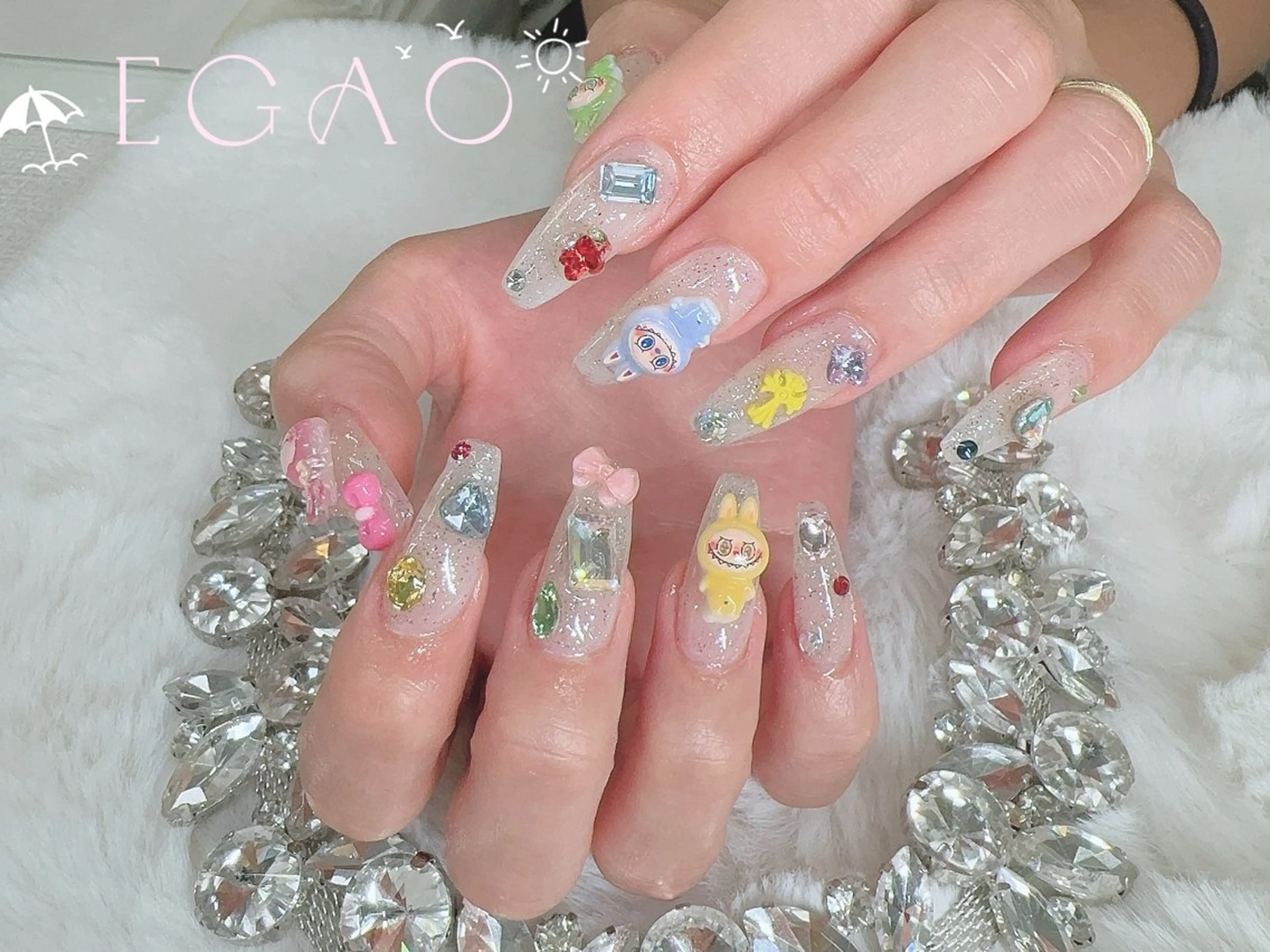 ネイル アートネイル フットネイル フレンチネイル ジェルネイル グラデーション ハンドネイル Egao Nail Salonのネイルデザイン