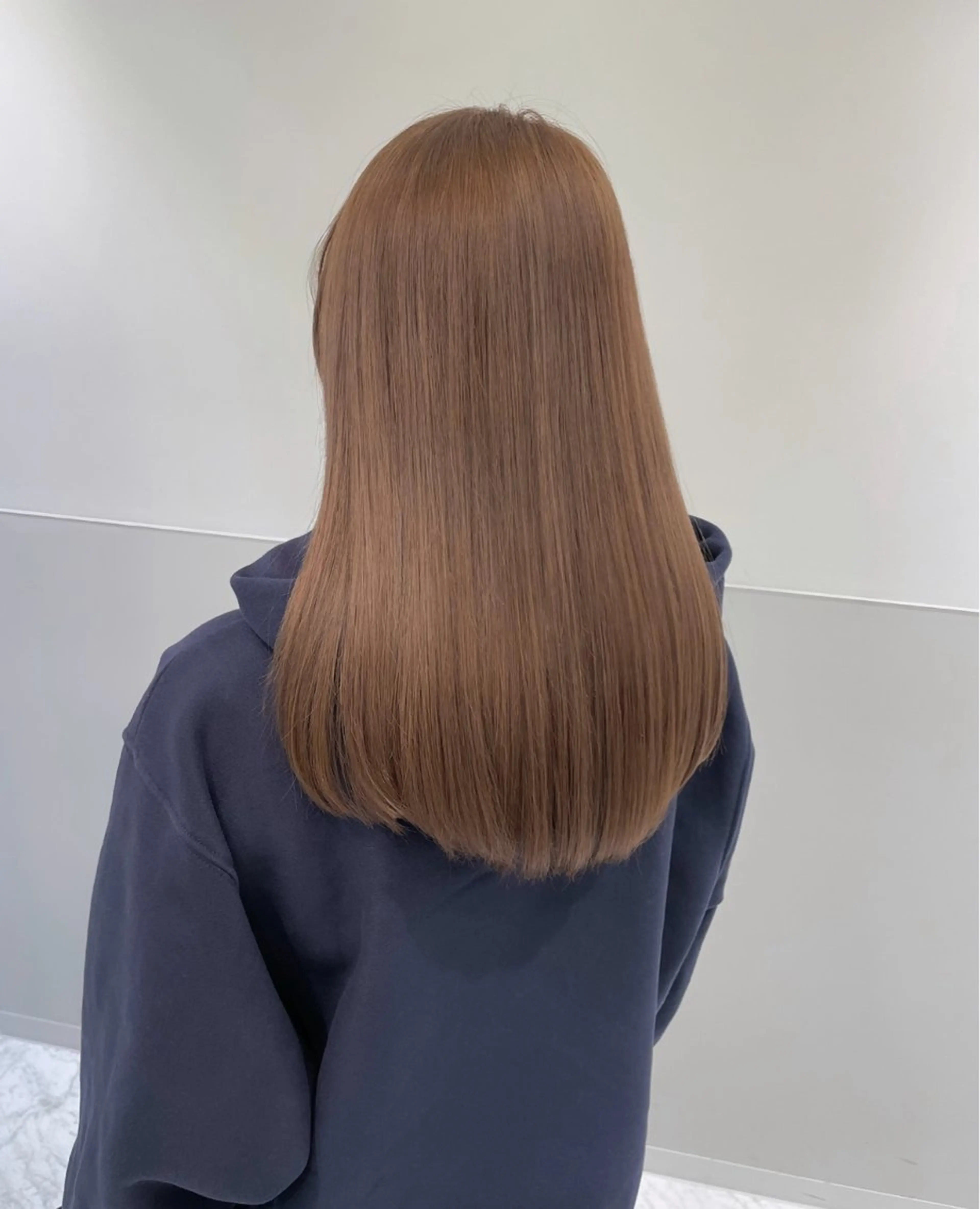 ミディアム カラー GPIP 近藤沙樹のヘアスタイル