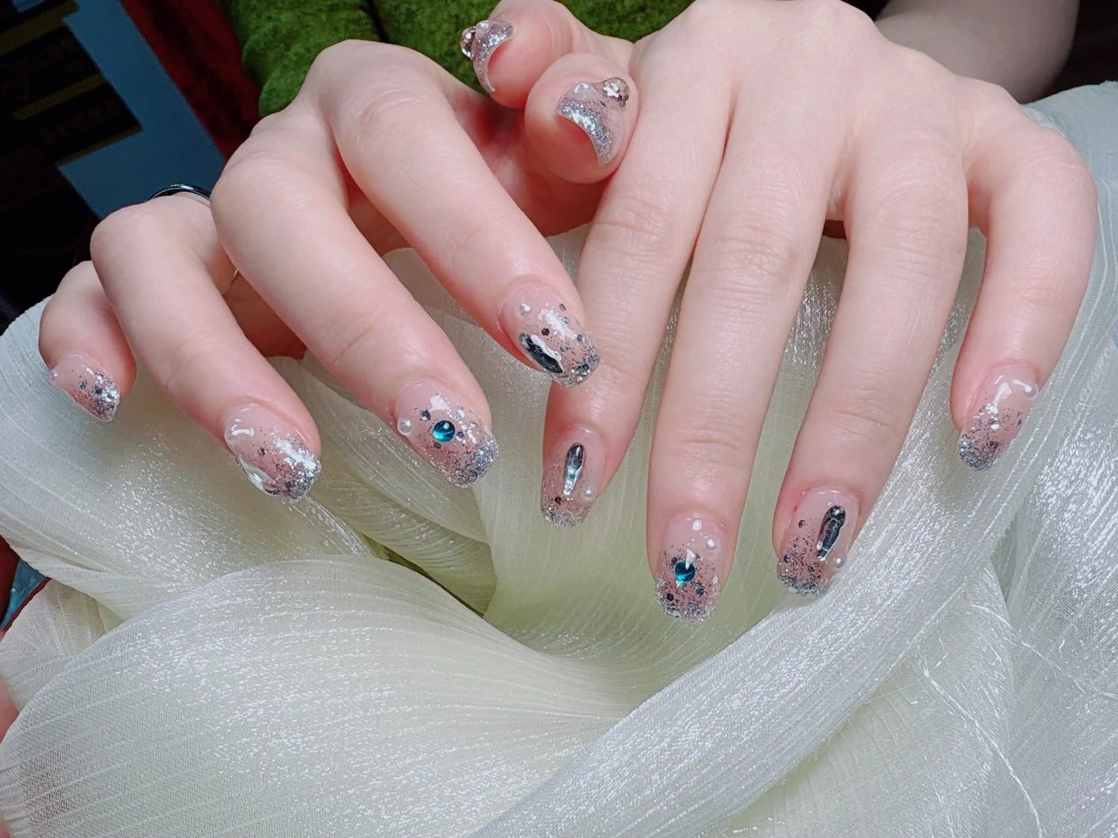 ネイル ハンドネイル Yuxi Beauty salon 【ユーシィー ビューティ サロン】所属・ユーシーネイルサロン 池田公園店のネイルデザイン